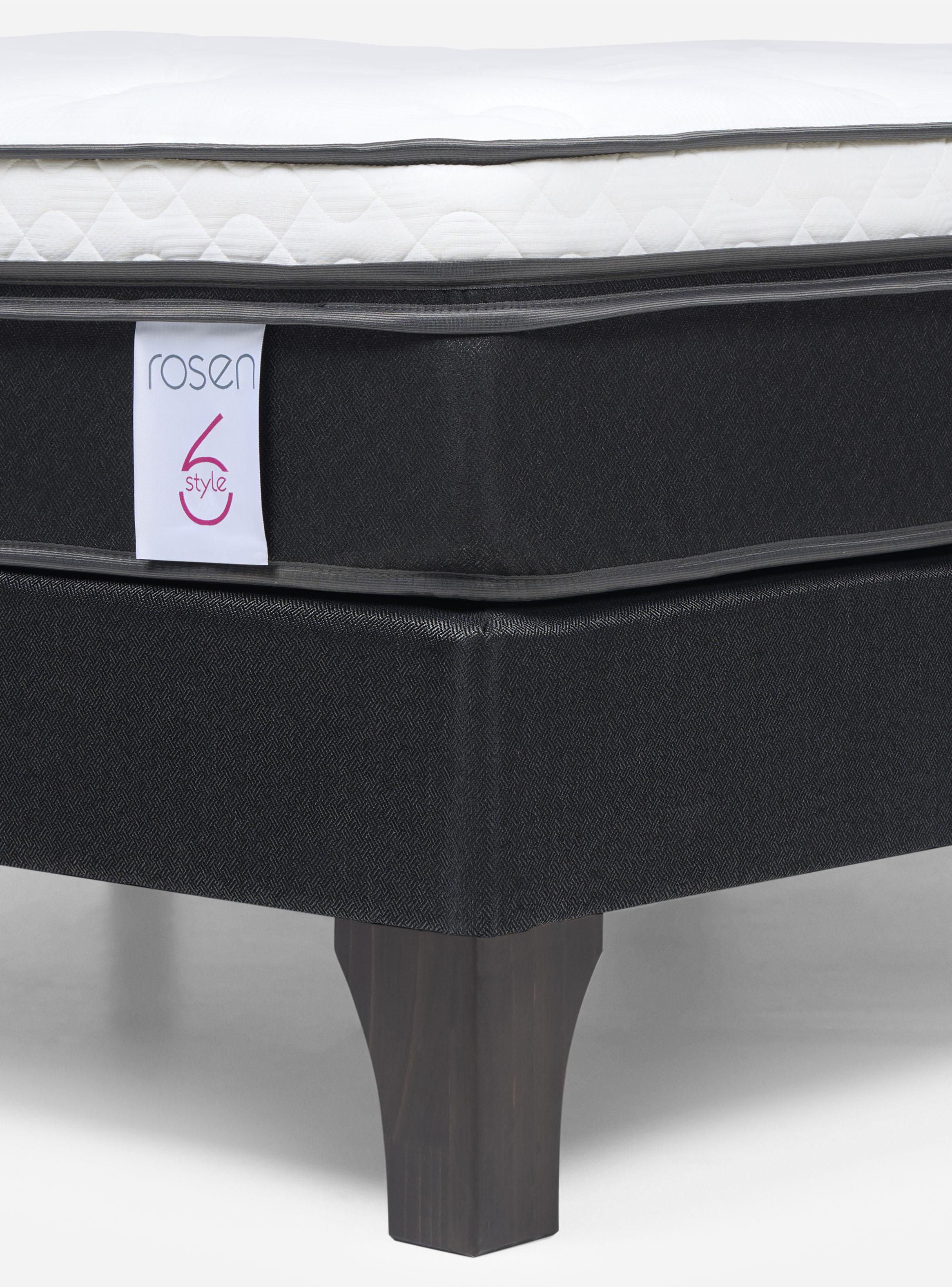 Cama Europea New Style 6 2 Plazas Base Normal + Set Muebles Veneto-4