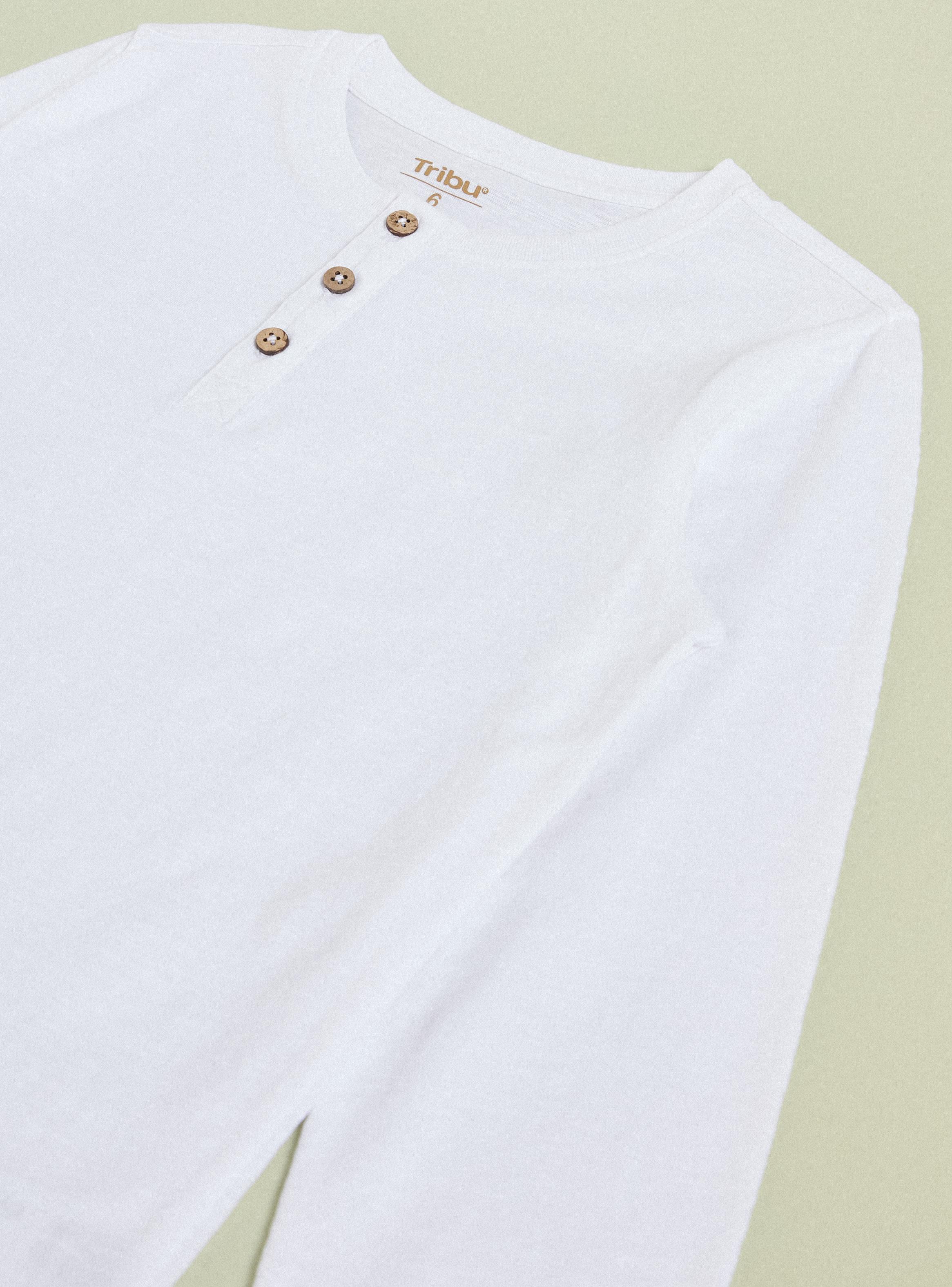 Polera Tipo Henley Lisa-3