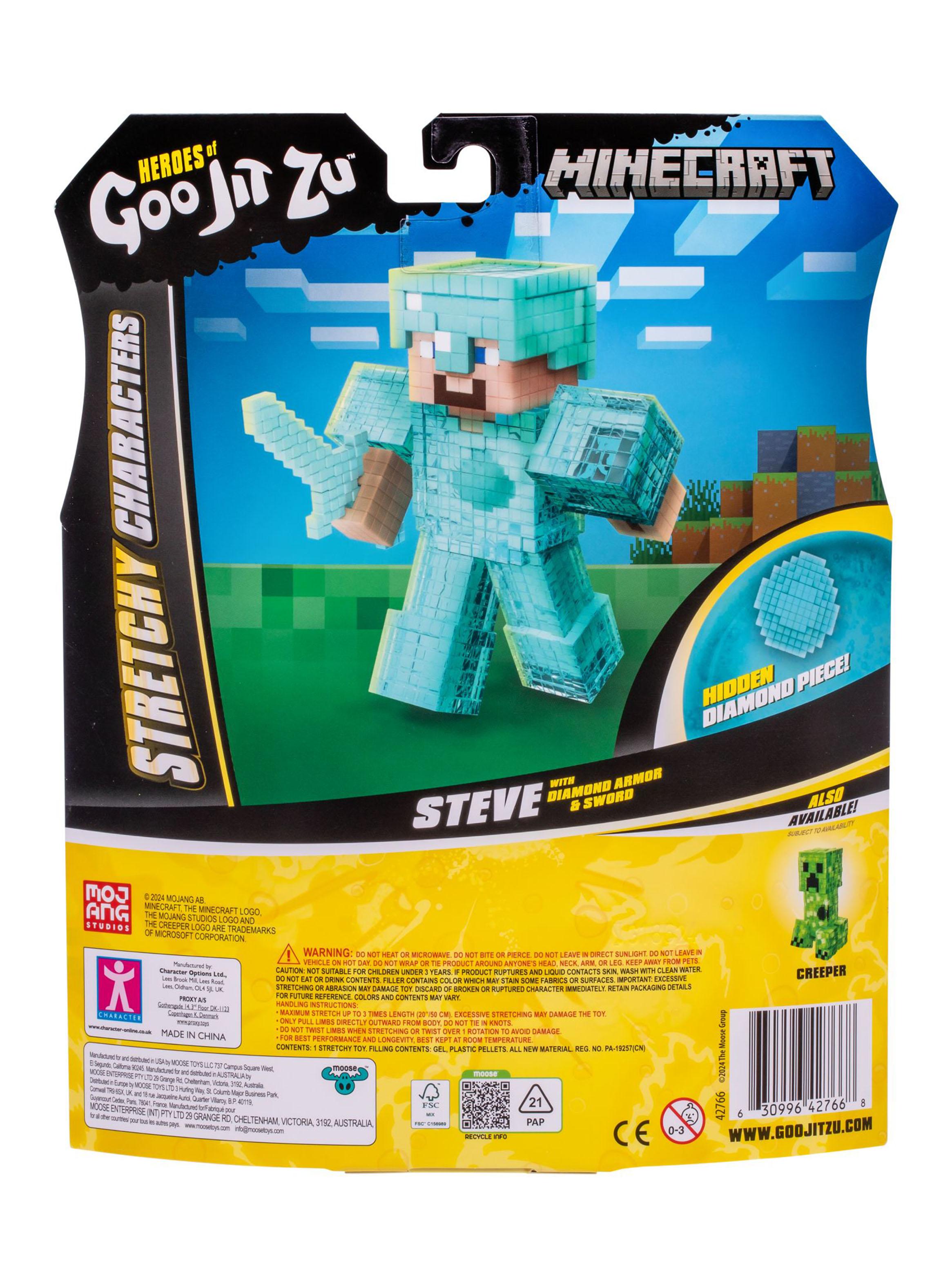 Figura de Acción Squishy Minecraft Steve-3