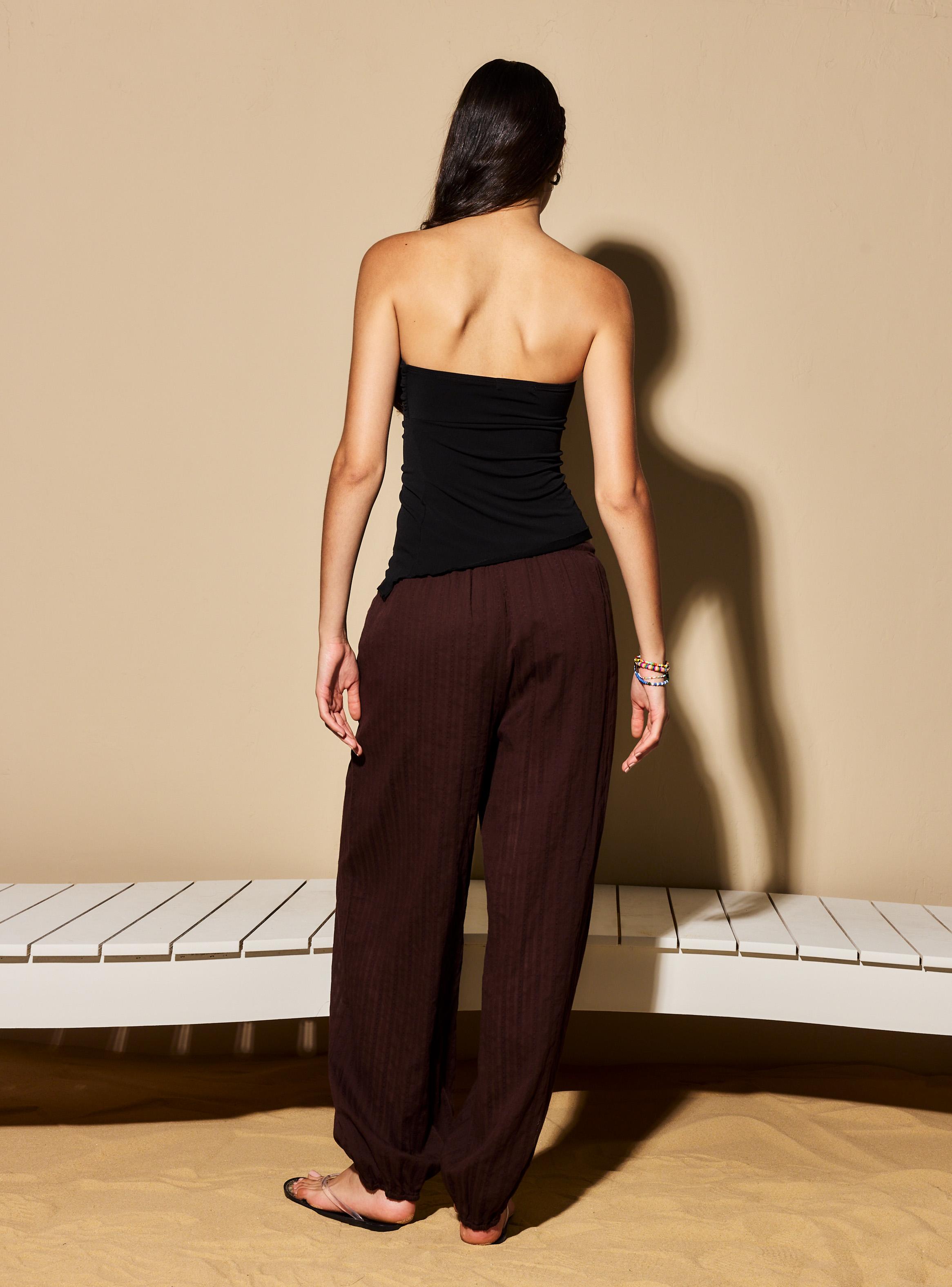 Polera Strapless Ajustable en Cintura-5