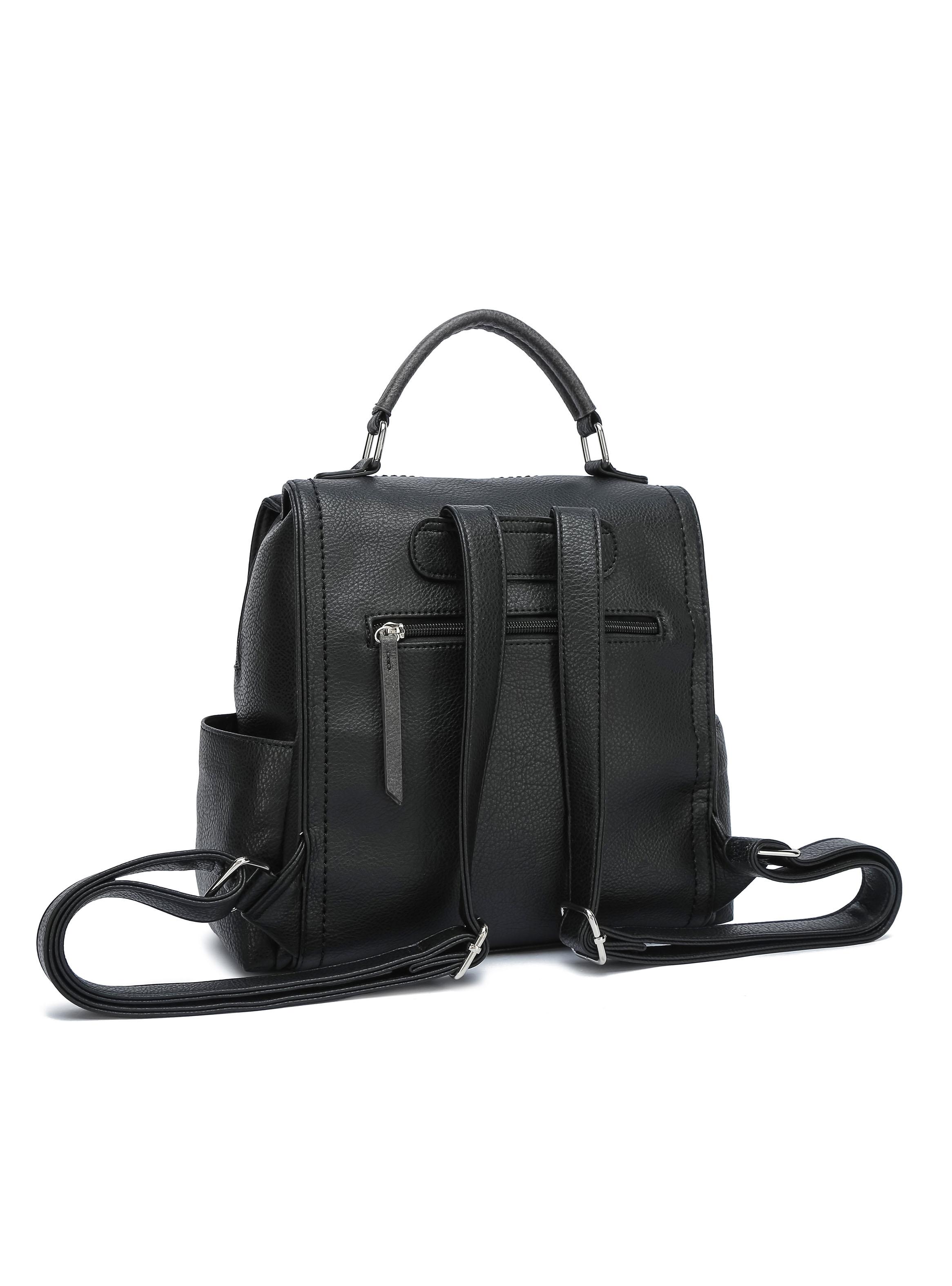 Mochila Flaca Negro-2