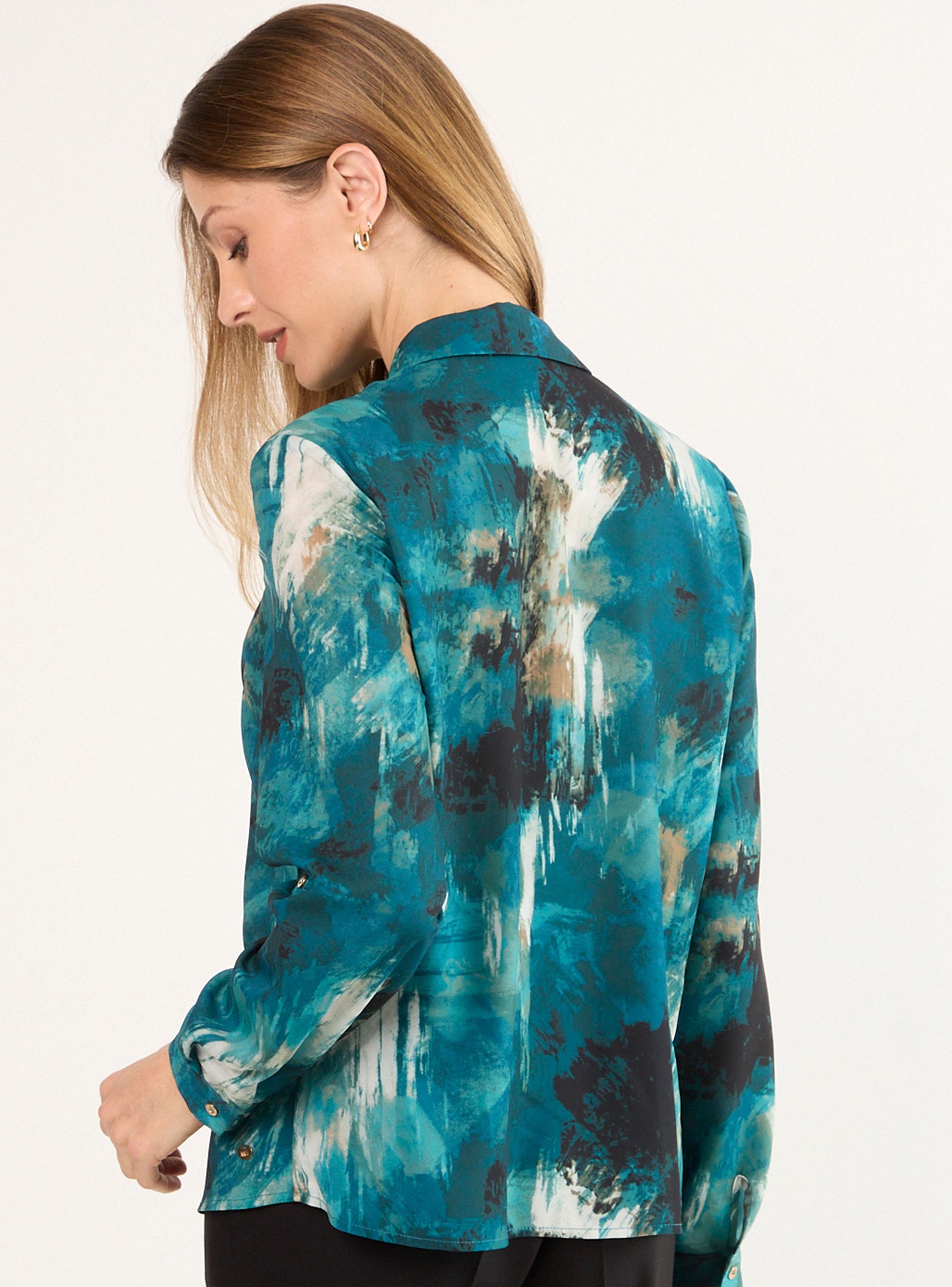 Blusa Camisera Estampada 141-1
