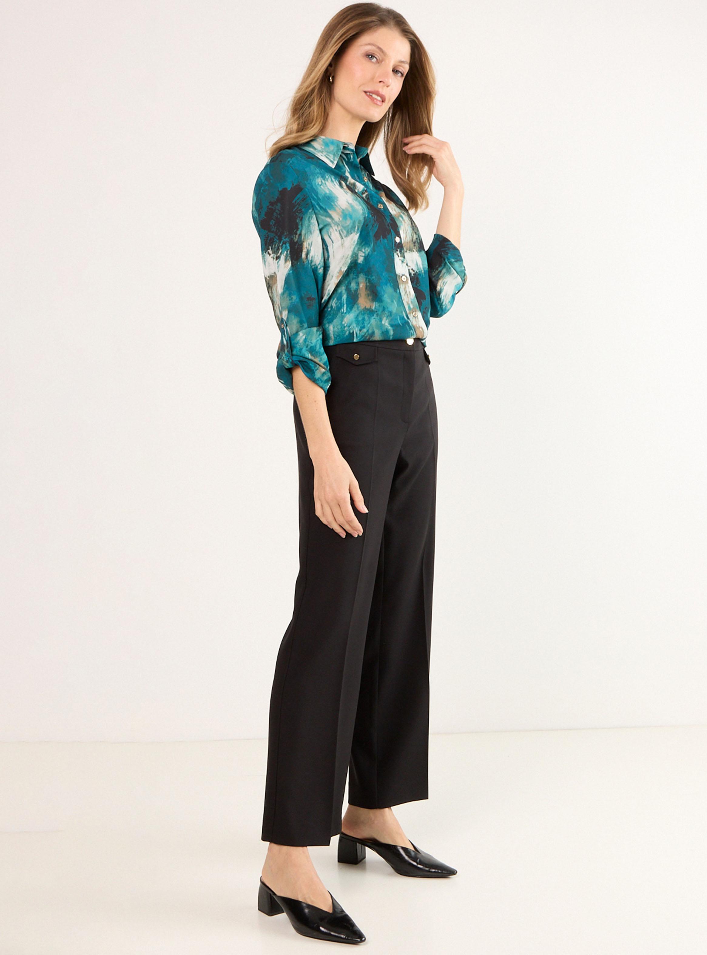 Blusa Camisera Estampada 141-3