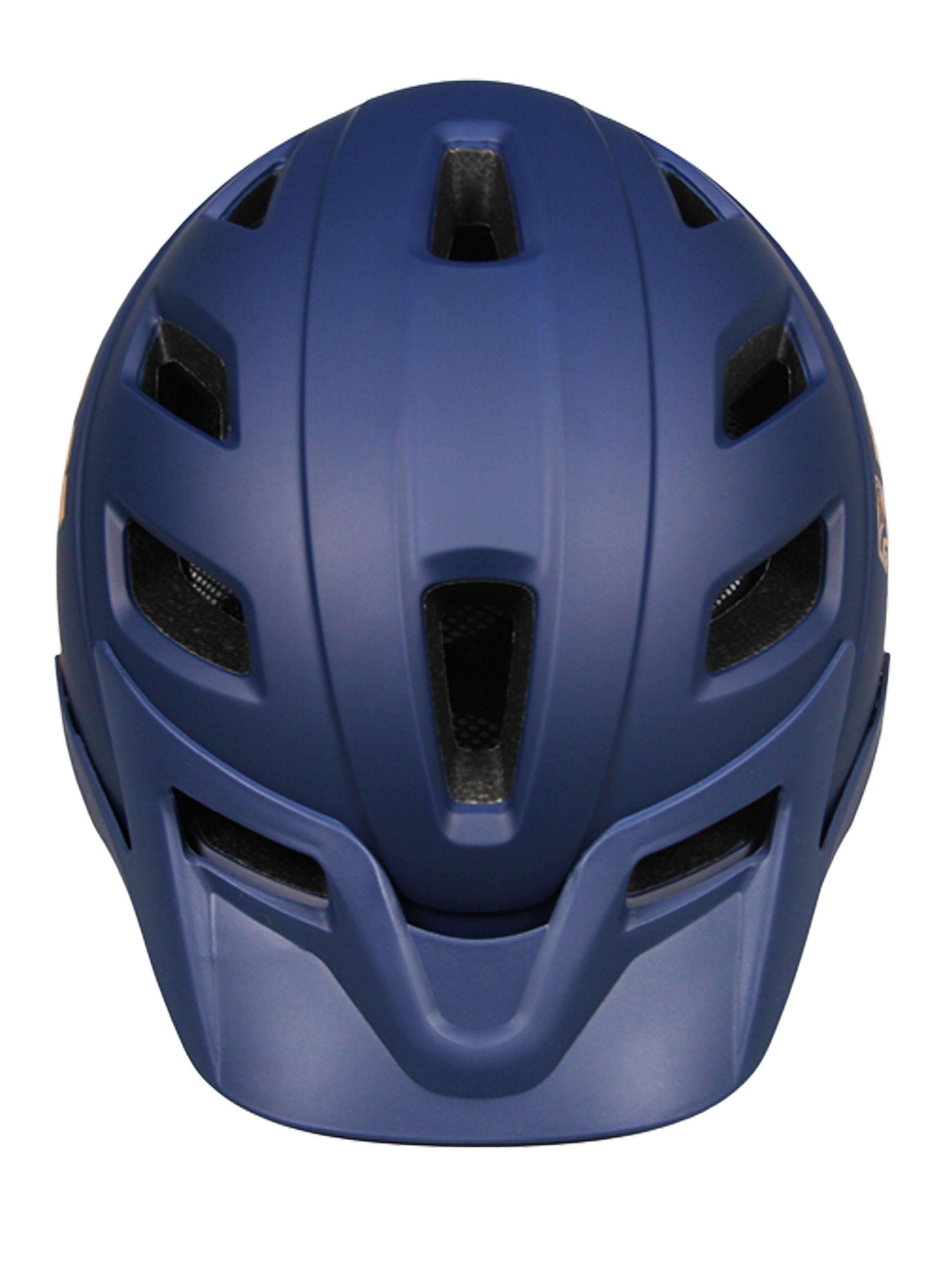 Casco Limited Azul Naranjo-3