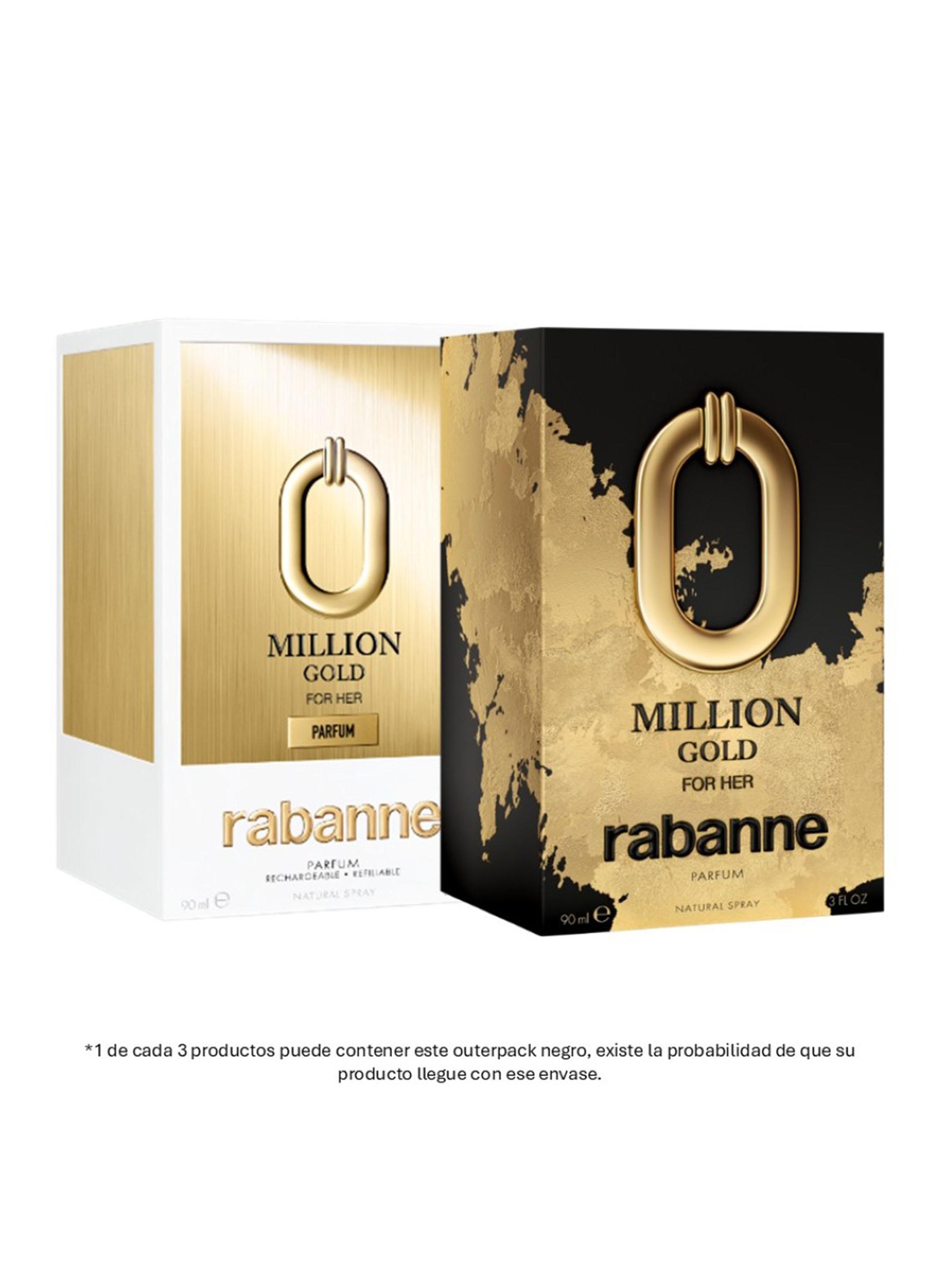Perfume Million Gold Parfum Mujer 90 ml Rabanne-2