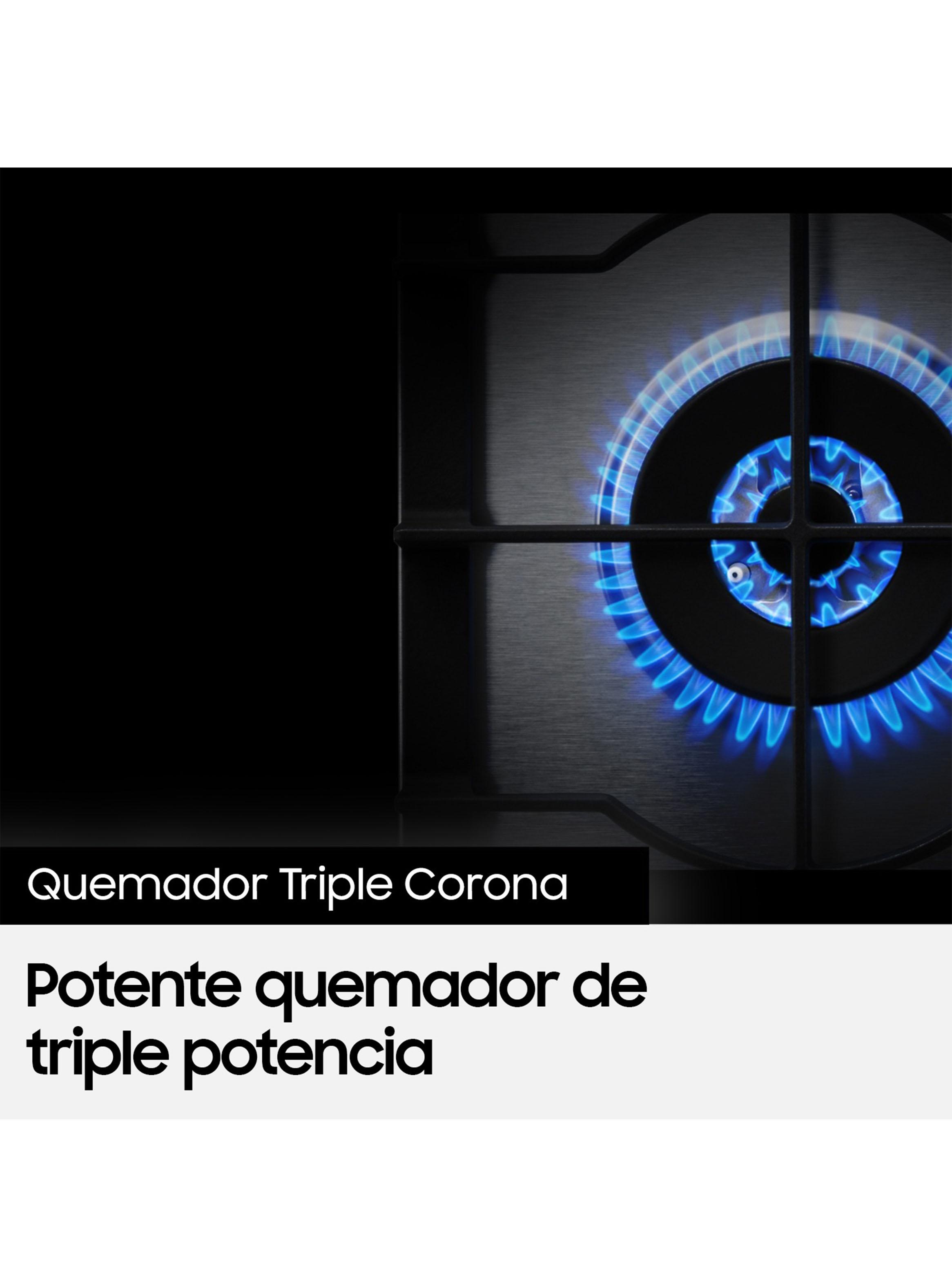 Encimera a Gas 5 Quemadores NA75D3030AS/ZS Gris-3