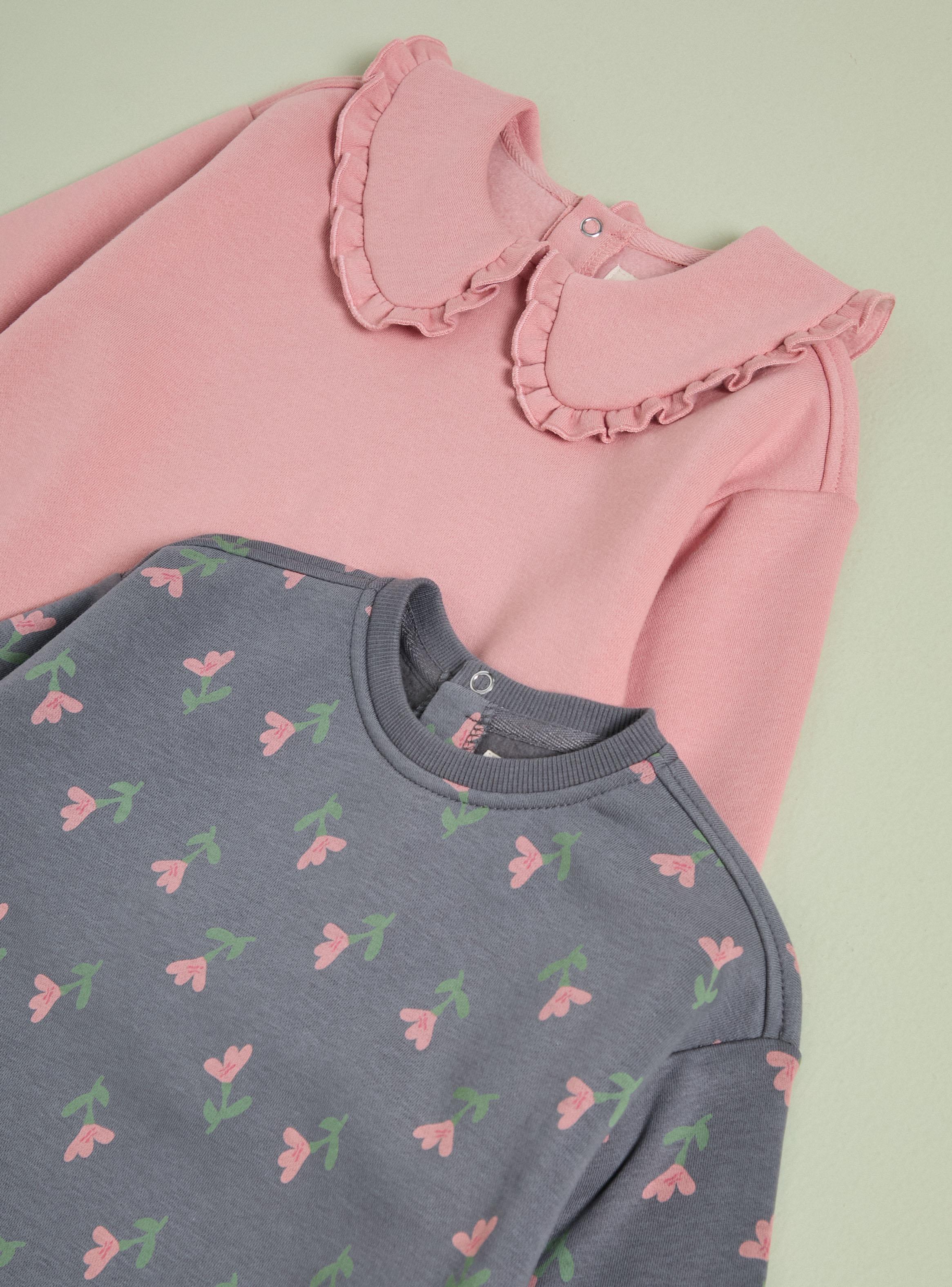 Polerón Bipack Crew Estampado y con Cuello Bobo-2