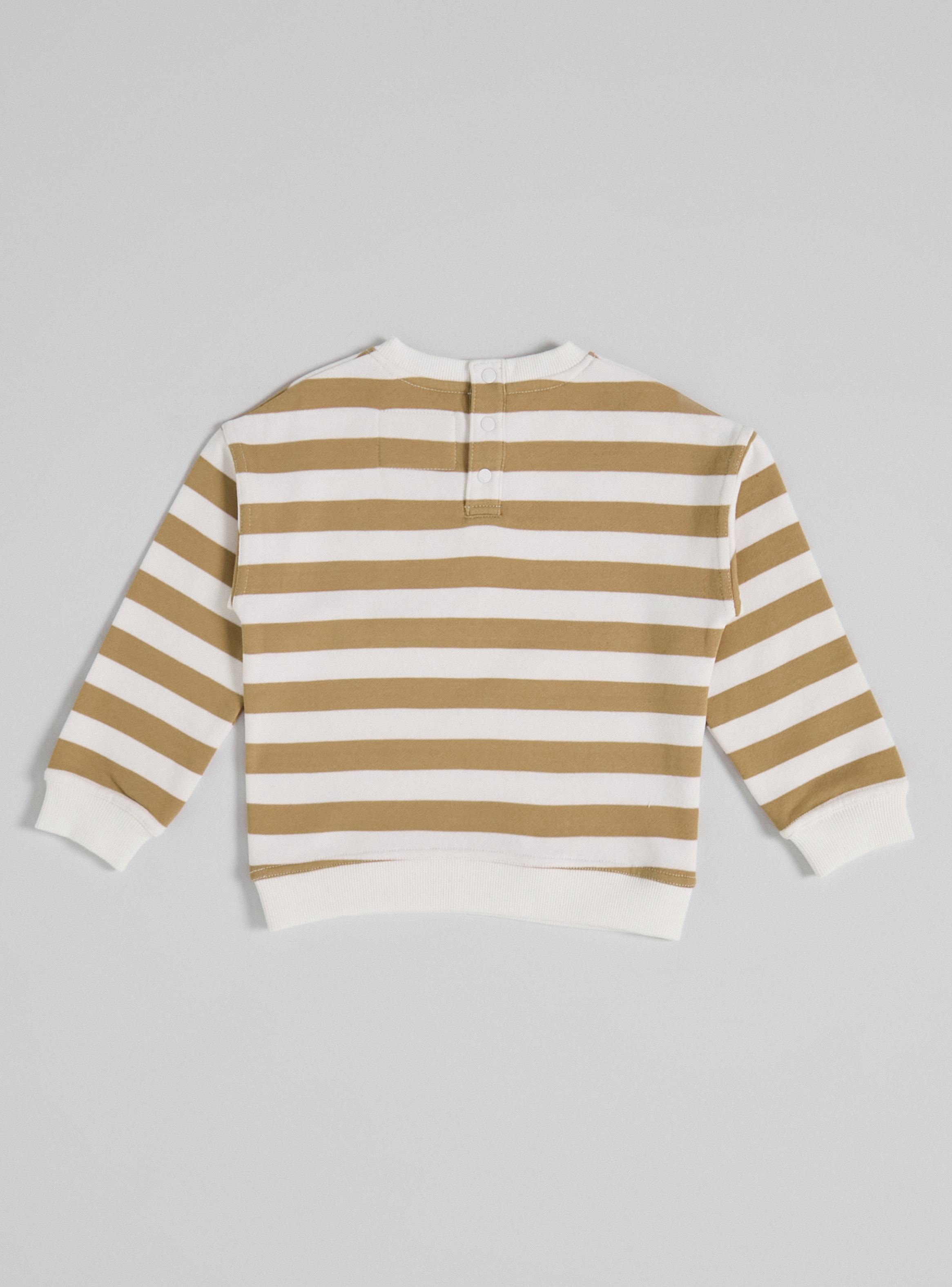 Polerón con Rayas Dos Colores-2