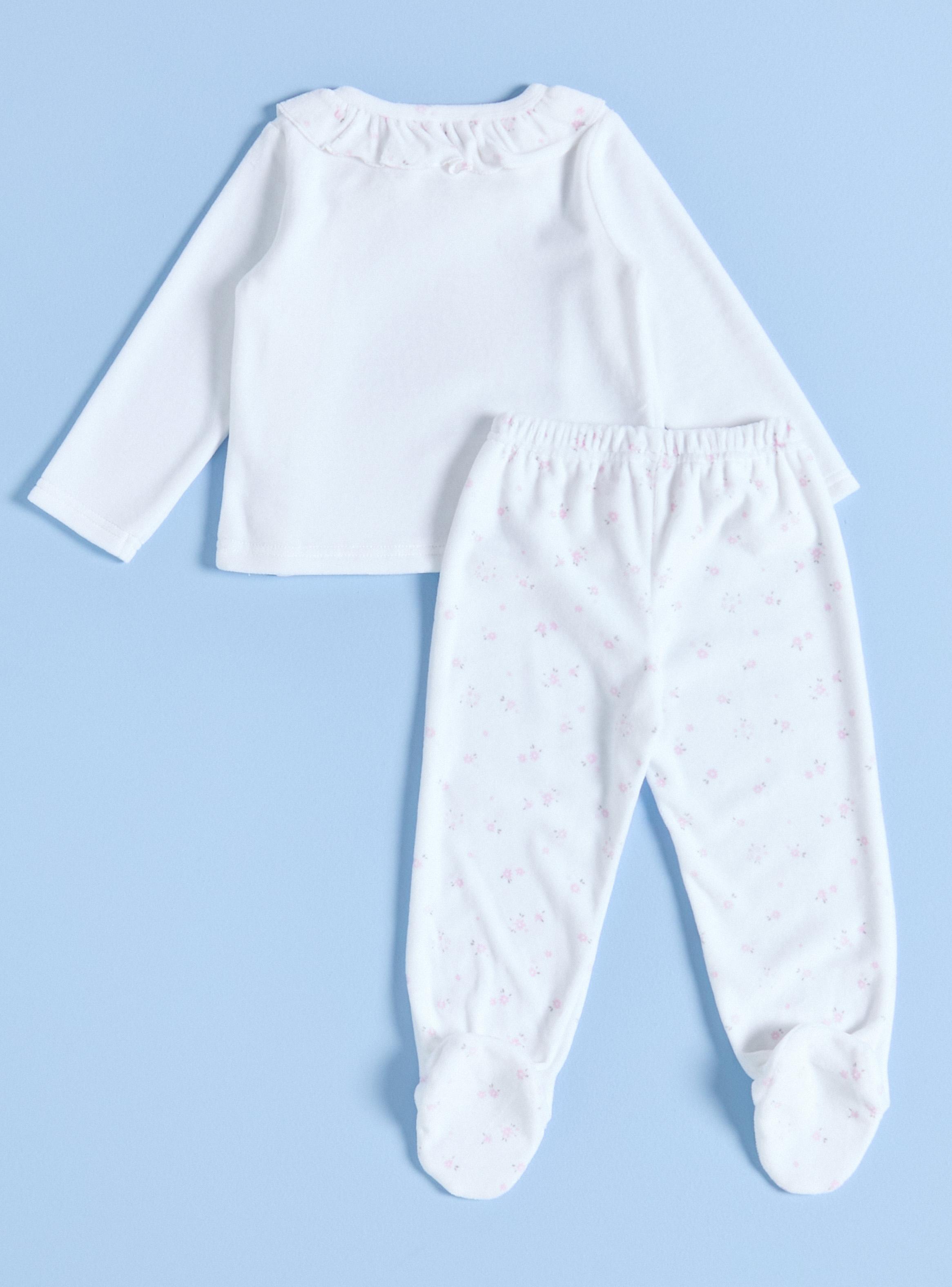 Conjunto con Aplicación Conejito y Print-2