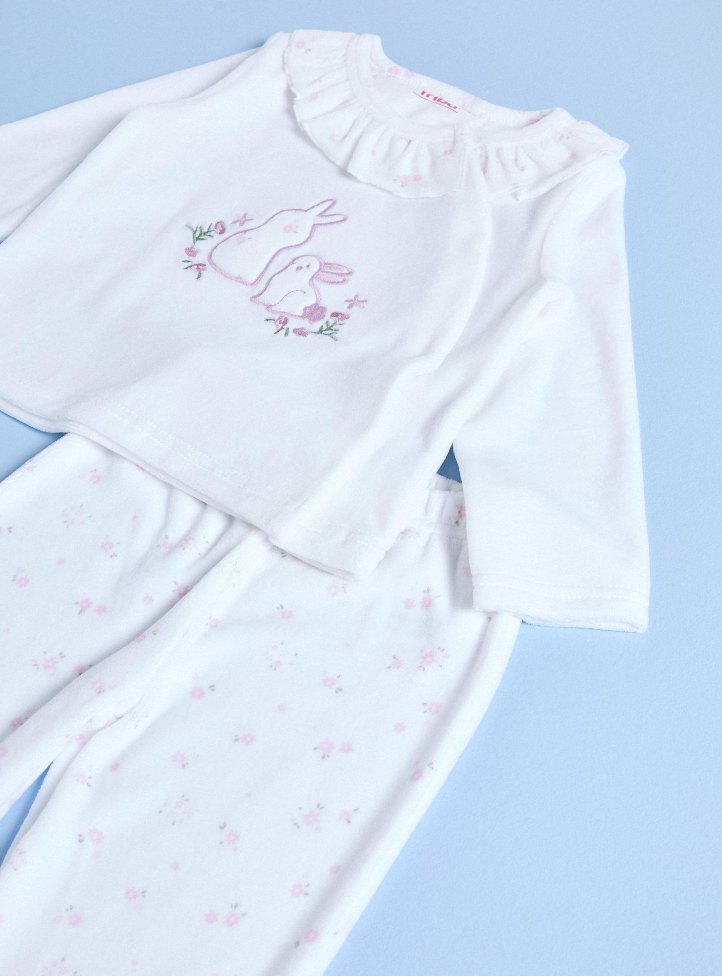 Conjunto con Aplicación Conejito y Print-3