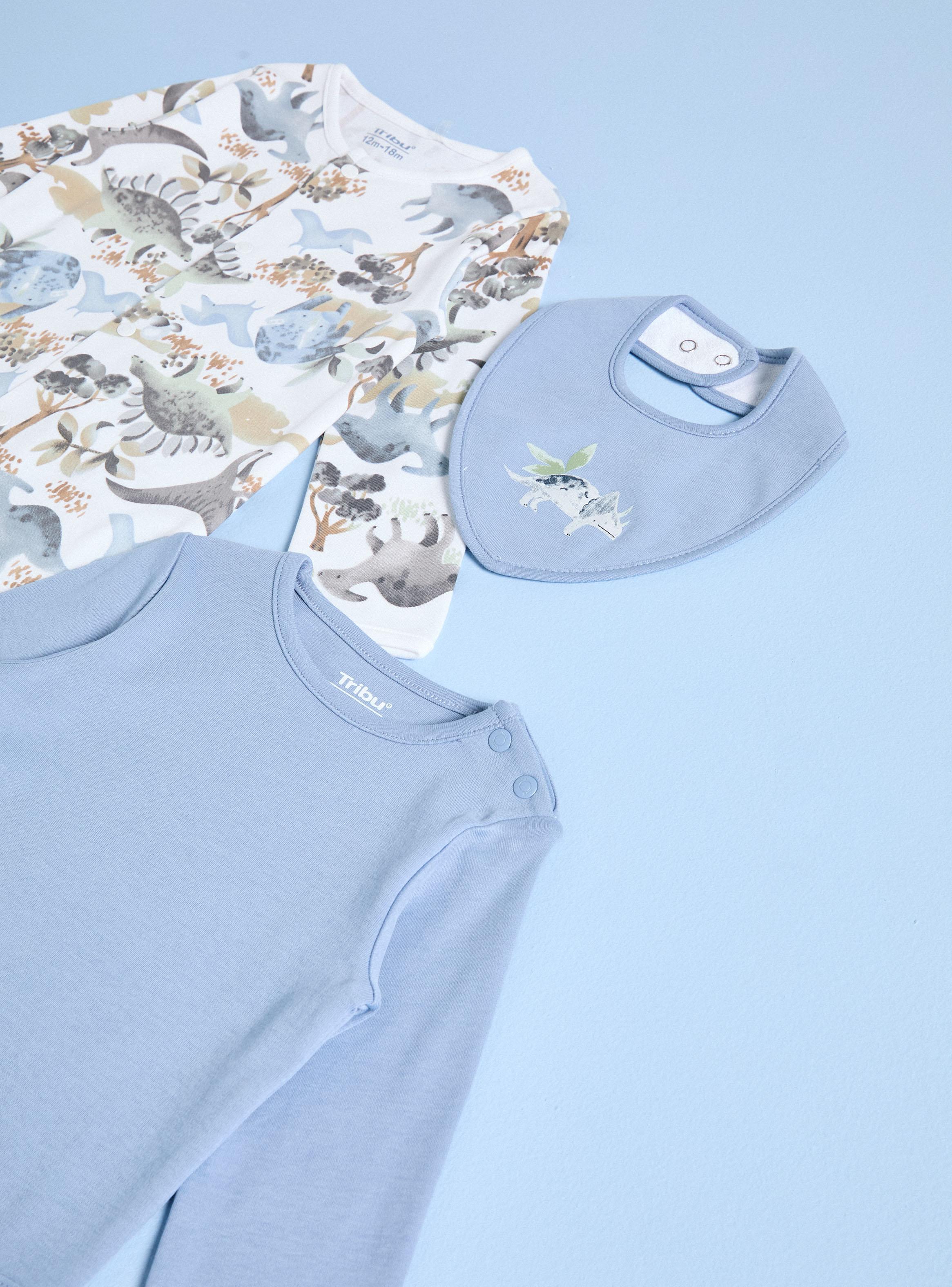 Conjunto con Estampados Dinos Acuarelados-2