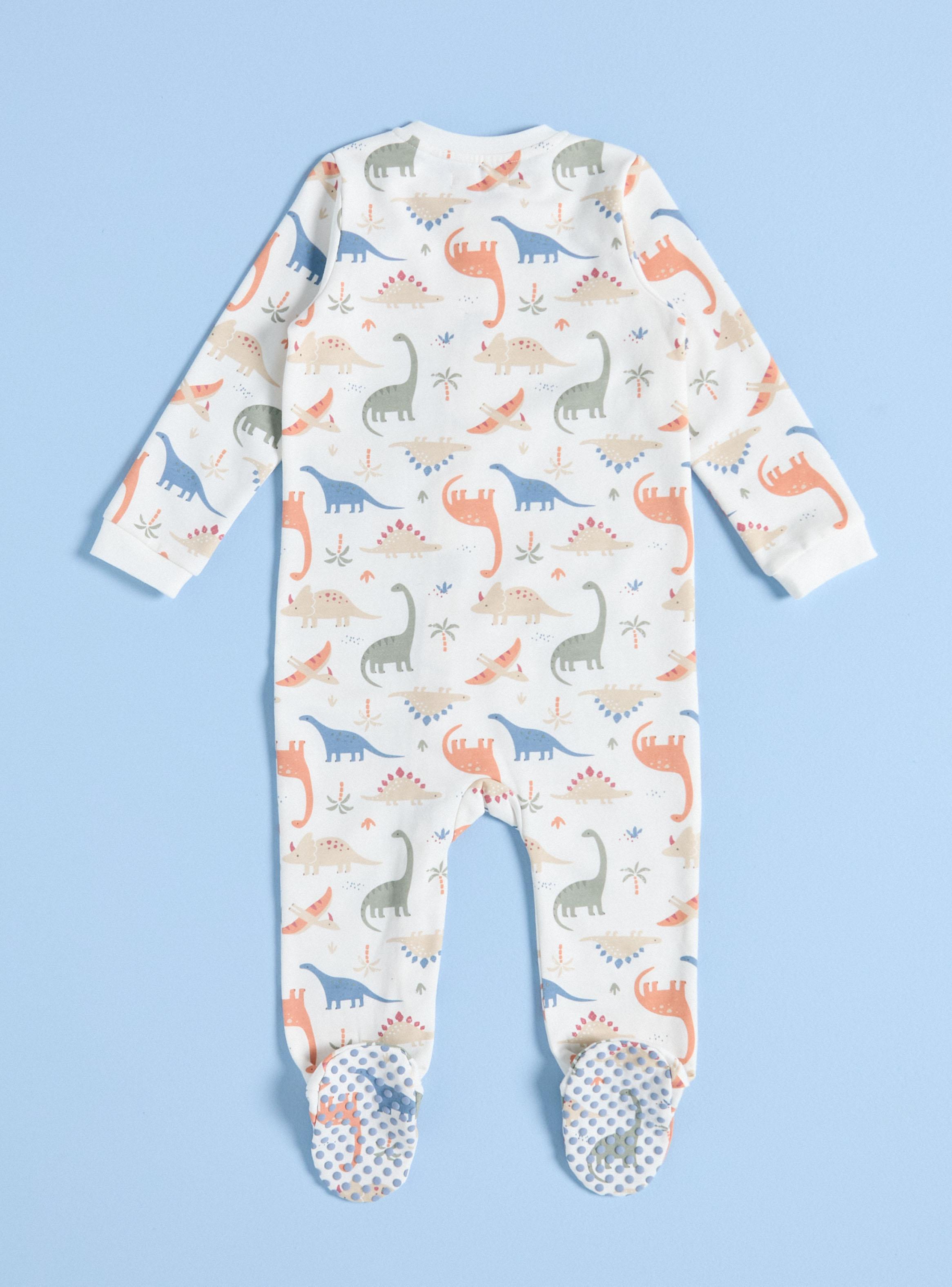 Pijama Enterito Estampado con Cierre-2