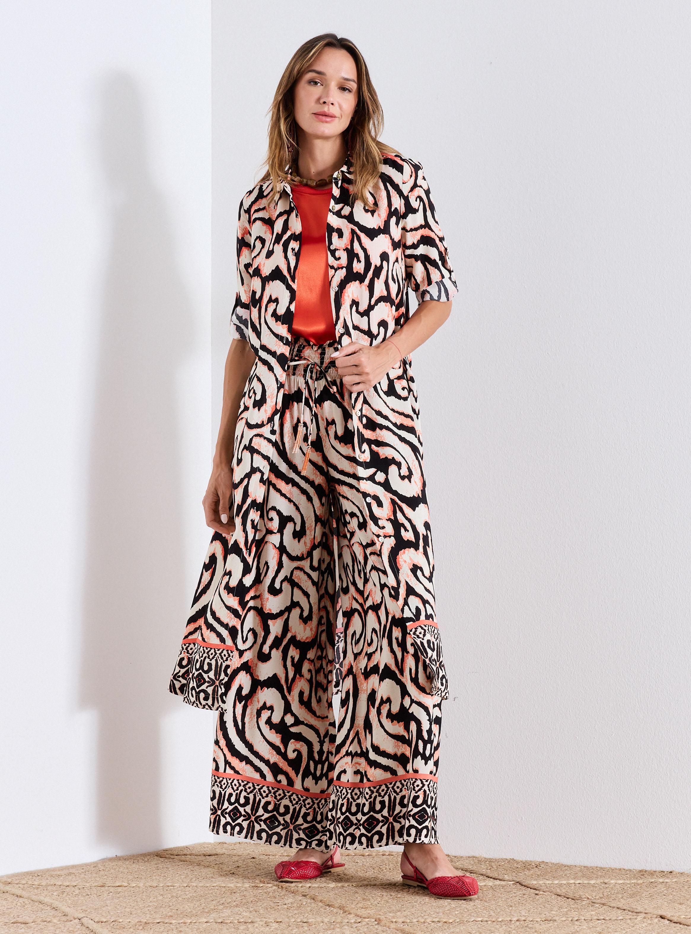 Blusa Estampado Étnico-4