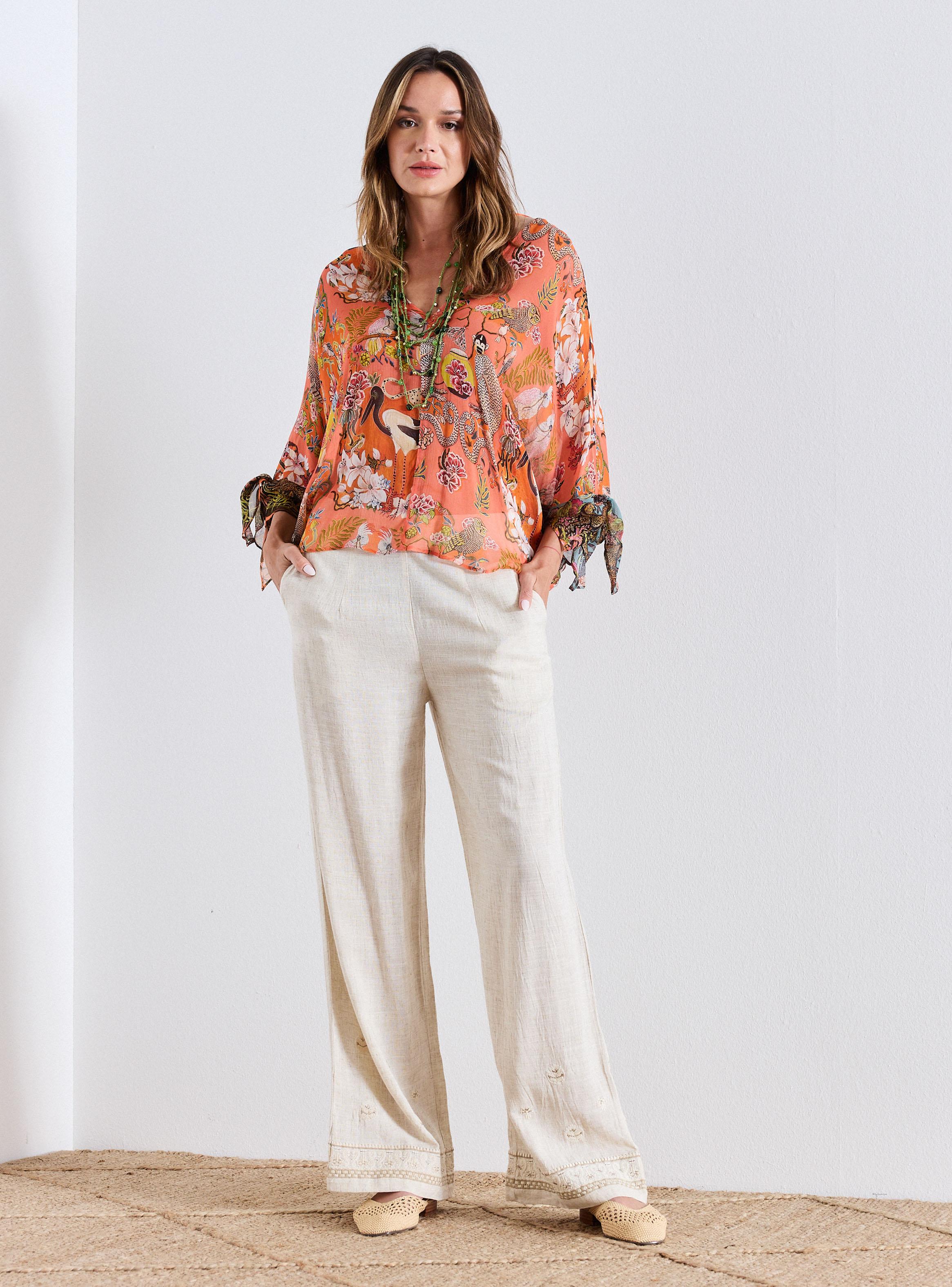 Blusa Estampada Calce Oversize-4