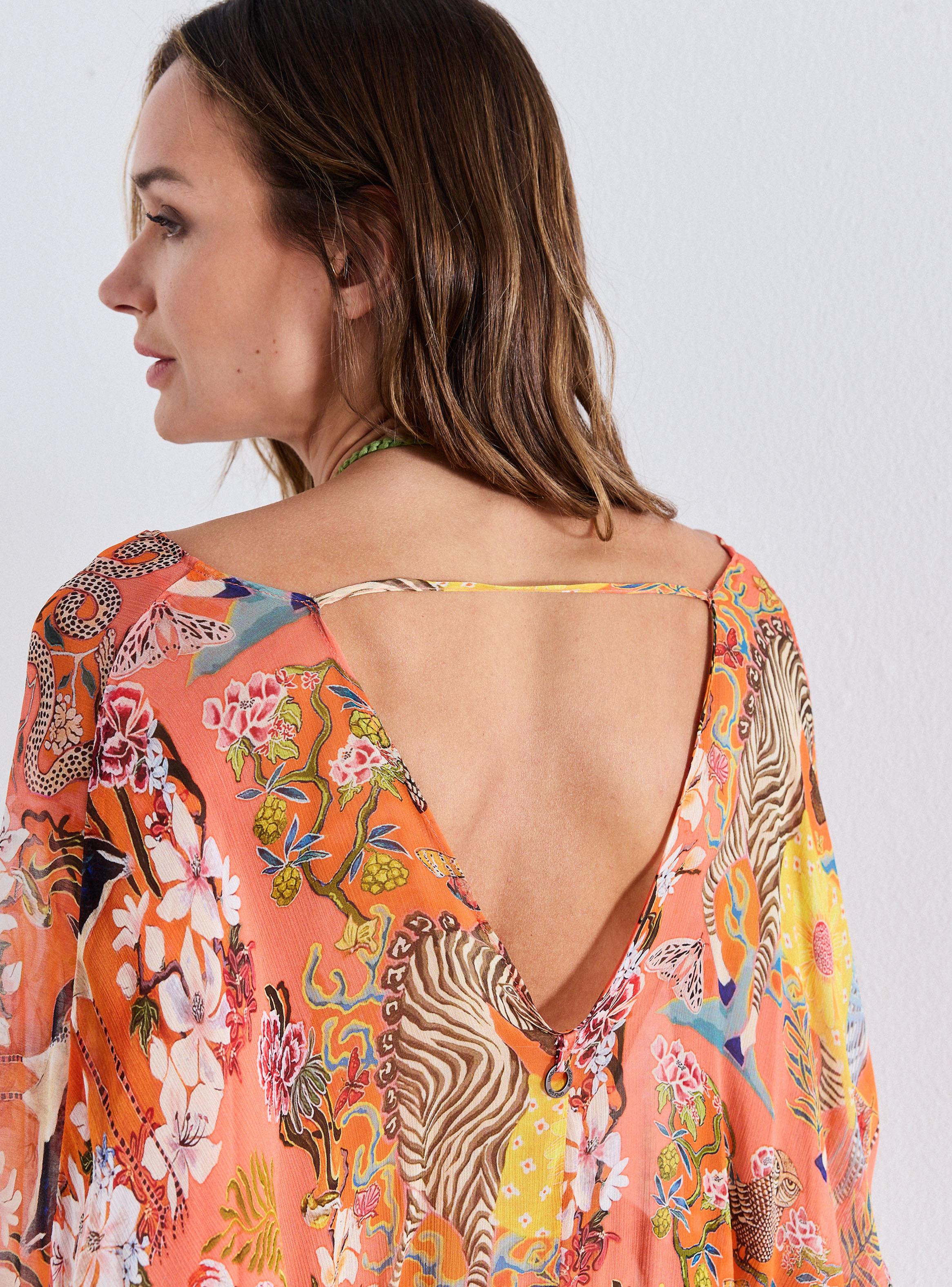 Blusa Estampada Calce Oversize-3