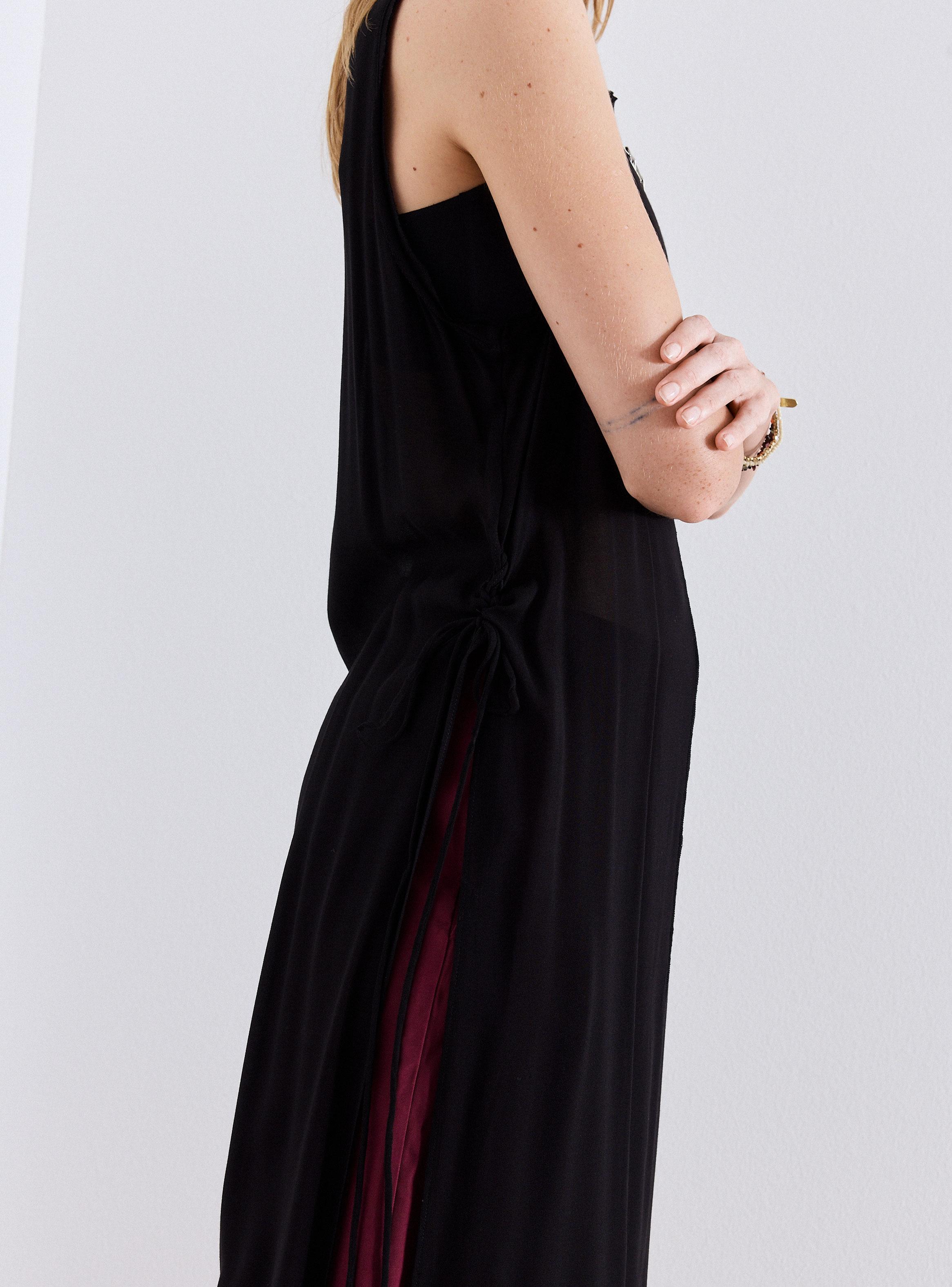 Polera Detalle de Trenzado en Costado-2