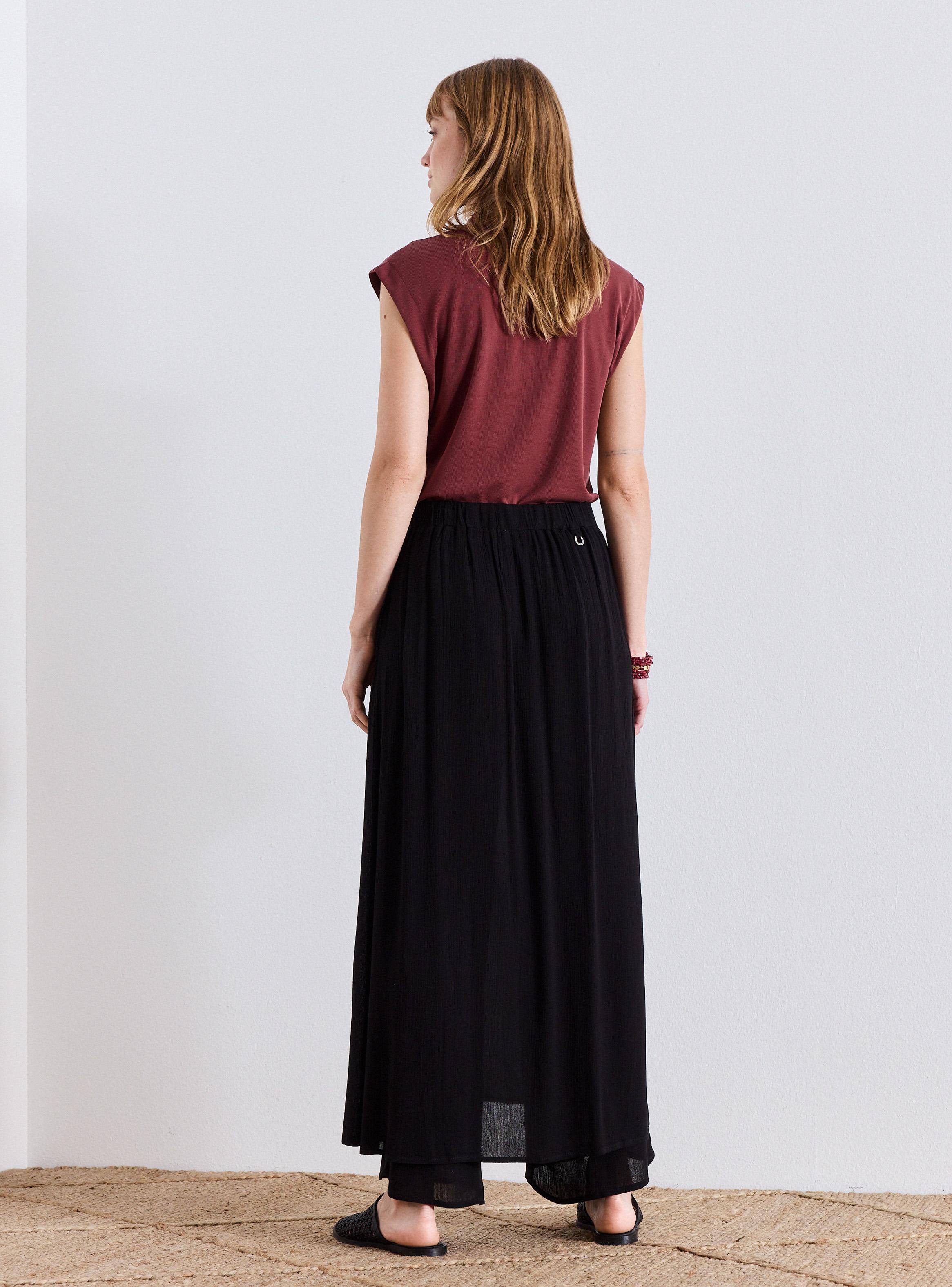 Pantalón Cruzado con Hebilla-5