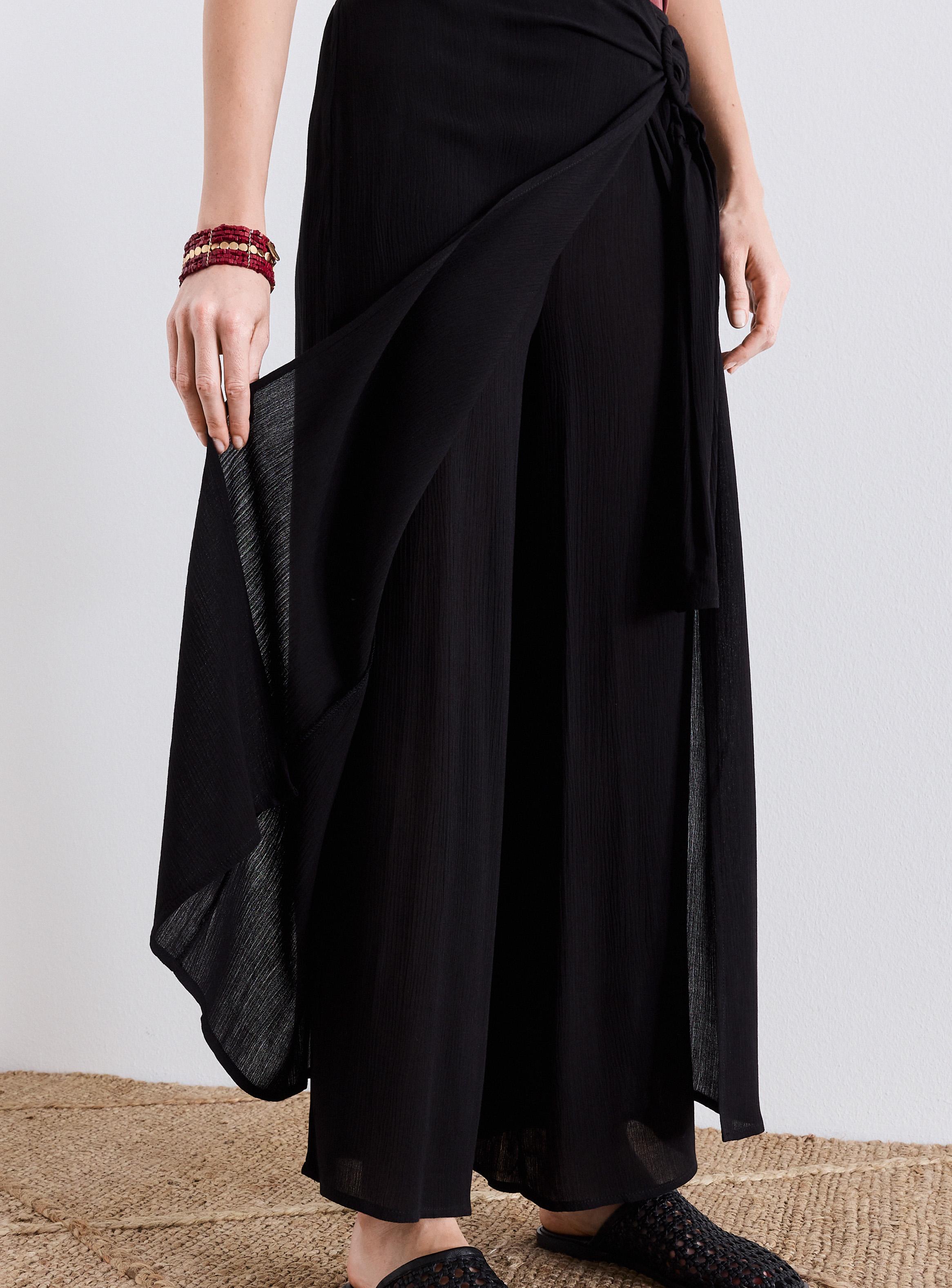 Pantalón Cruzado con Hebilla-3