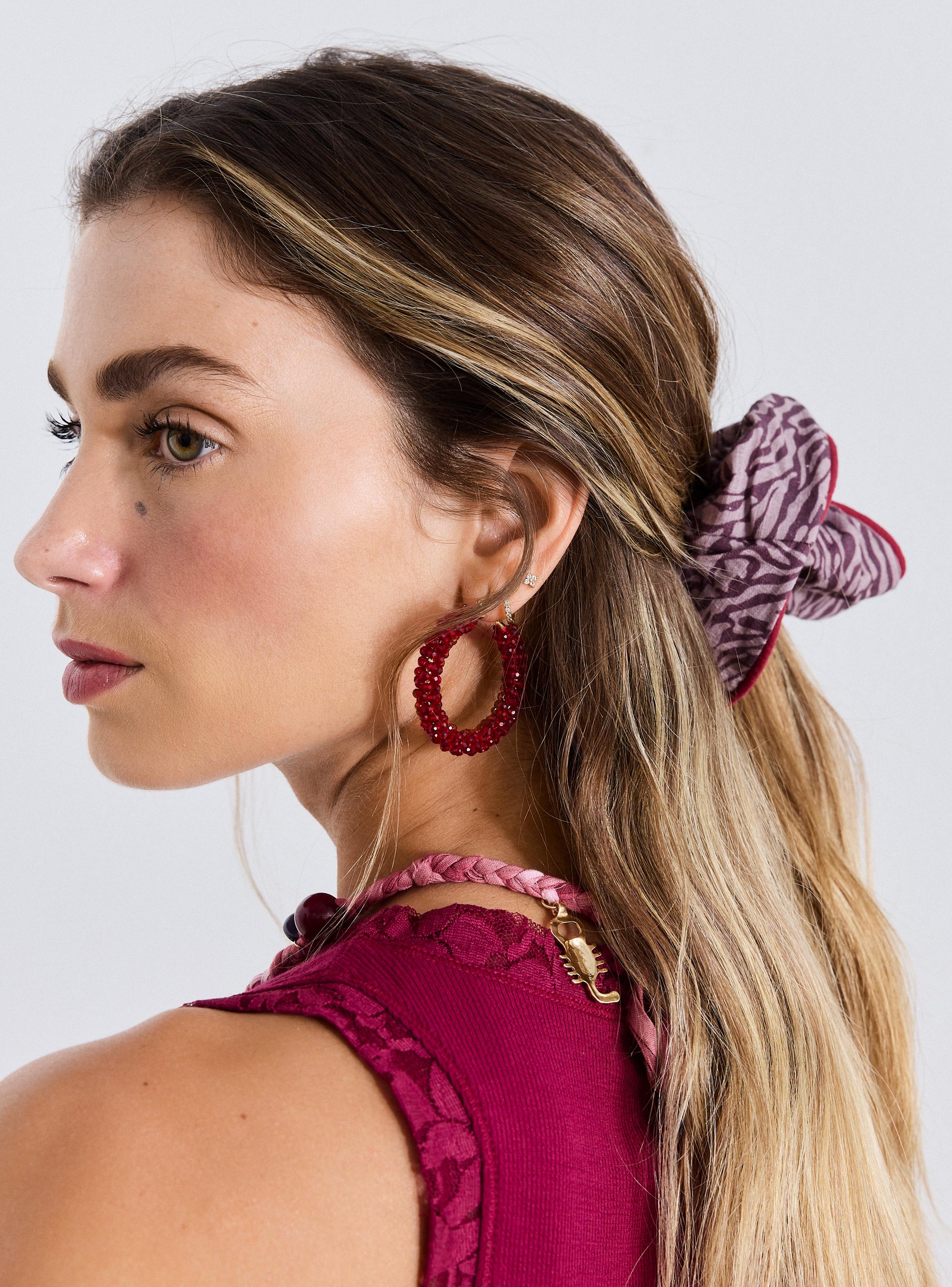 Scrunchie Estampado 2 Piezas-3