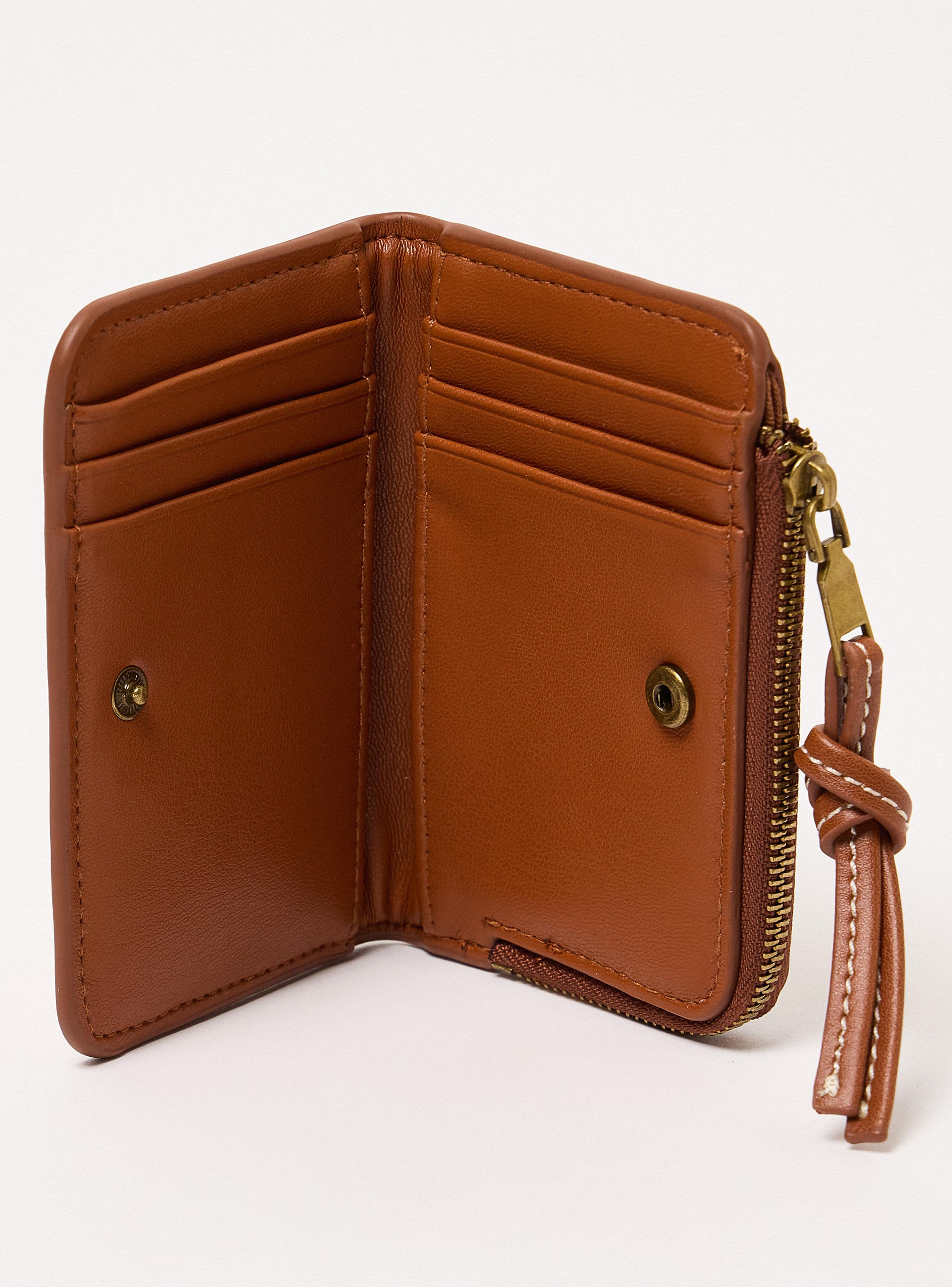 Billetera Bicolor Papel Raffia-2