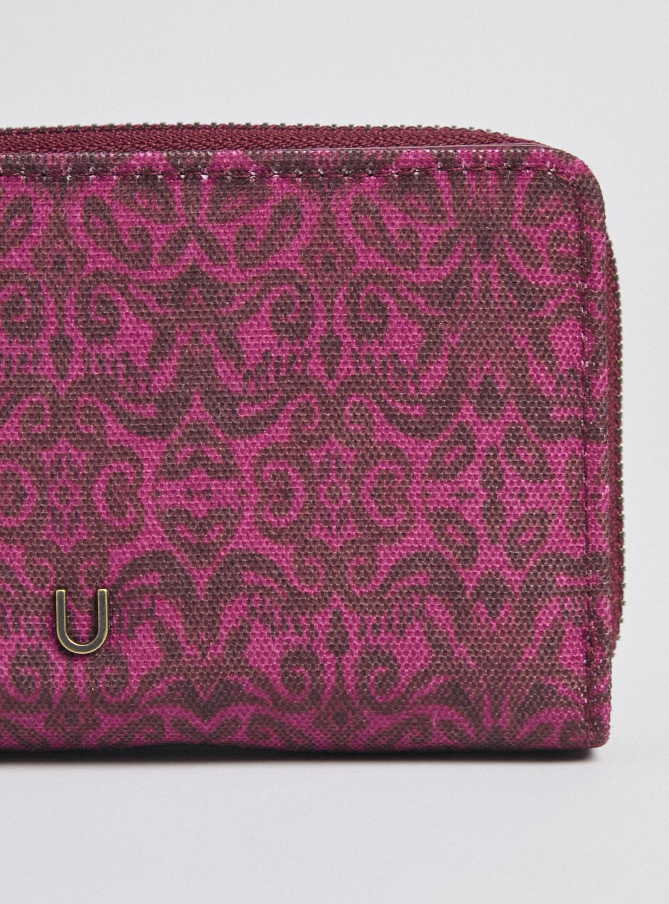 Billetera Estampada de Tela-3