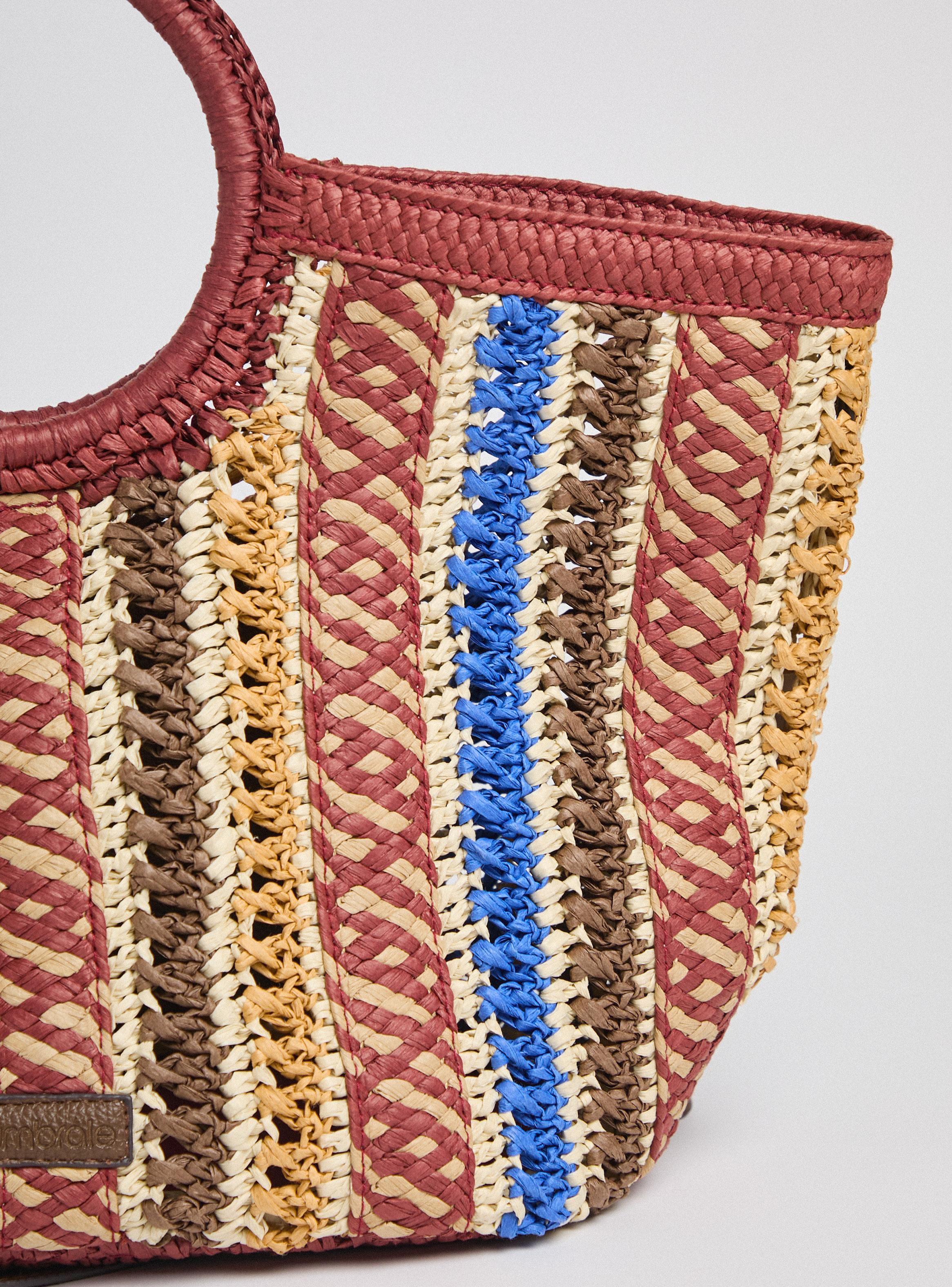 Cartera de Mano de Papel Raffia-4