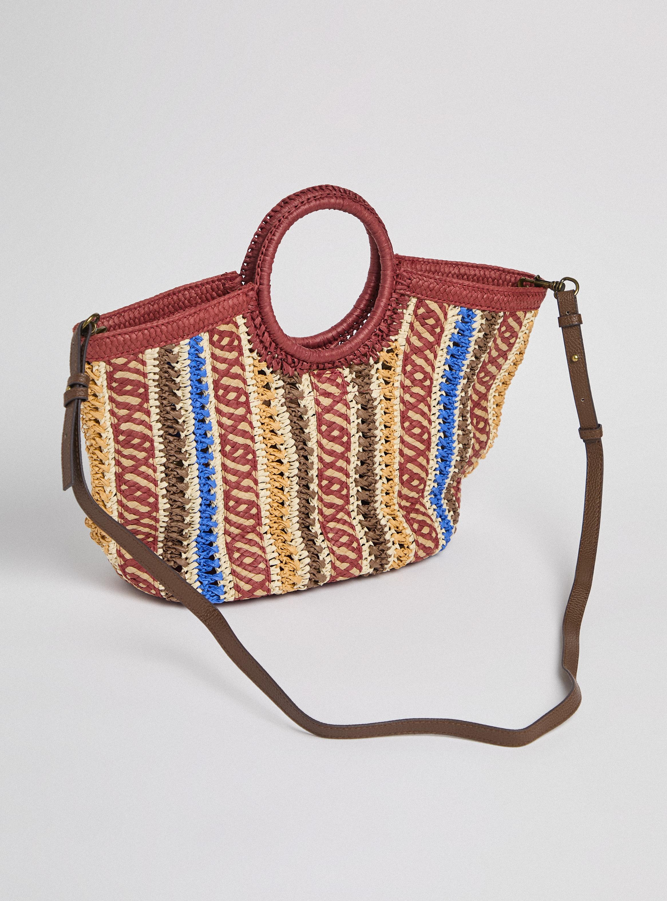 Cartera de Mano de Papel Raffia-2