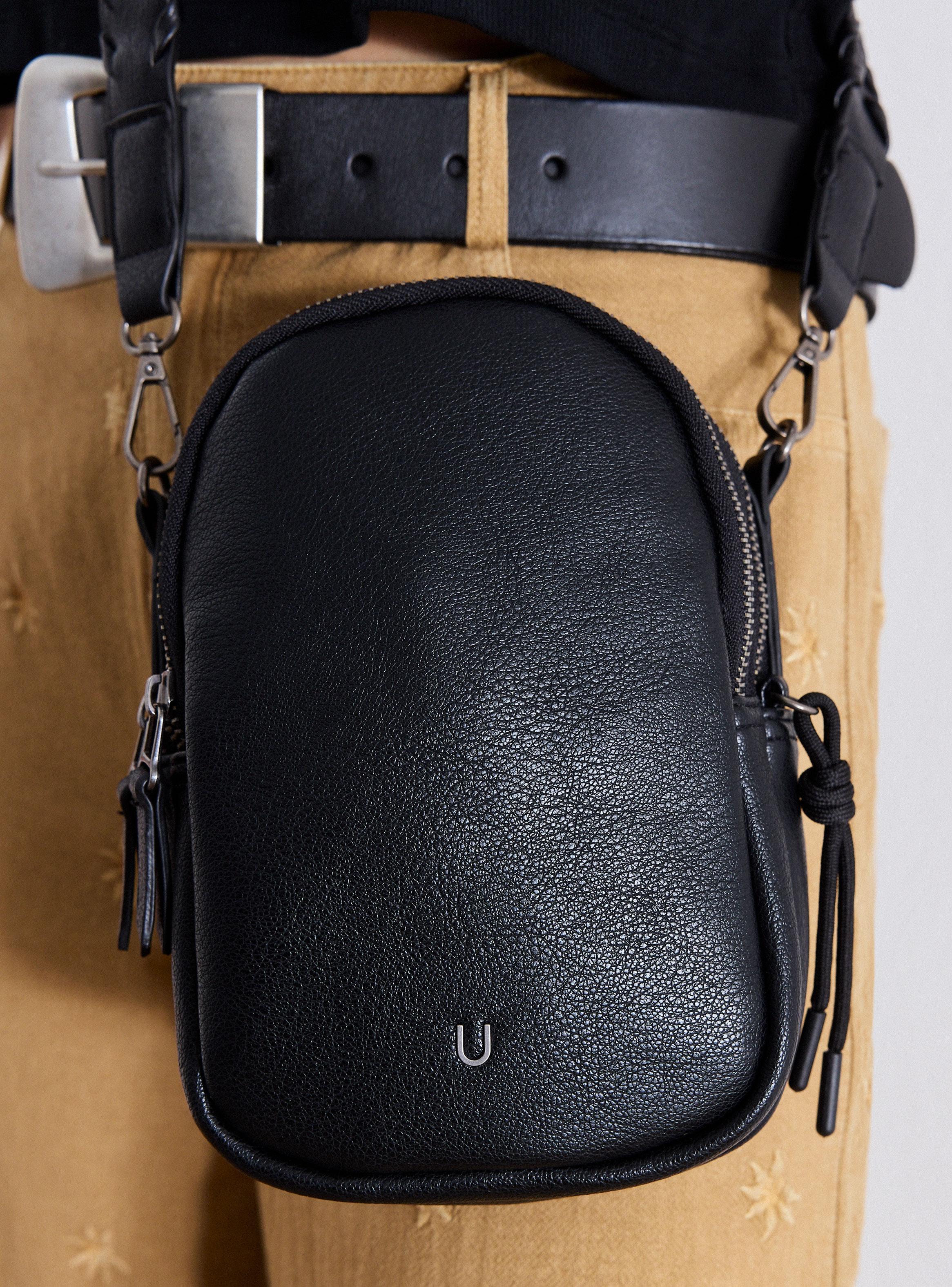 Cartera Básica Crossbody con Strap Trenzada-6