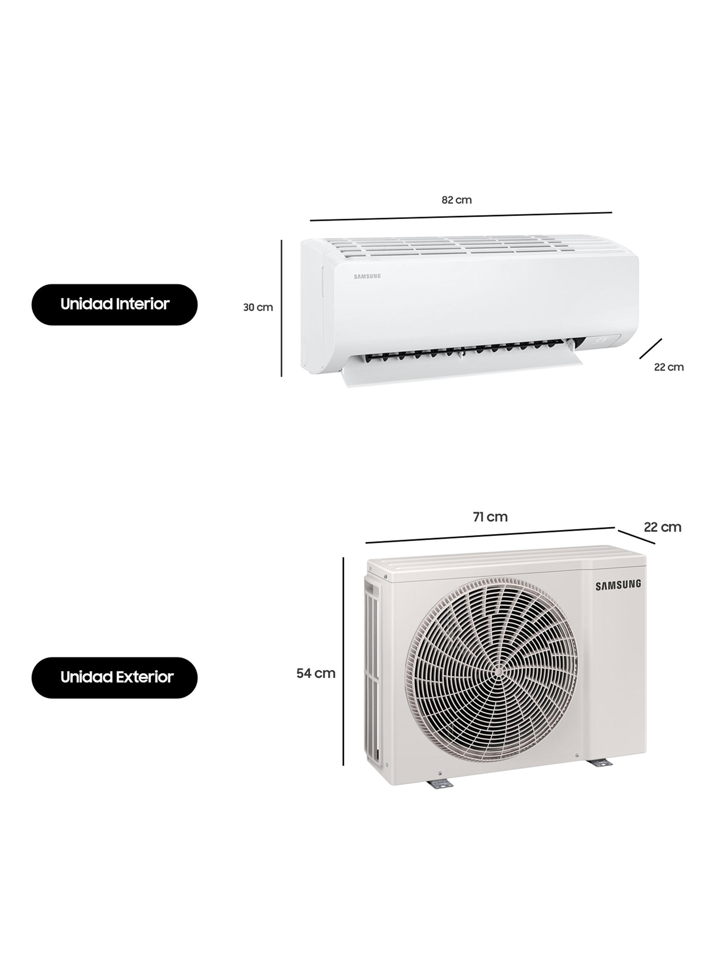 Aire Acondicionado Split Muro Wind Inverter 9000 BTU AR50F09C1FH/ZS-1