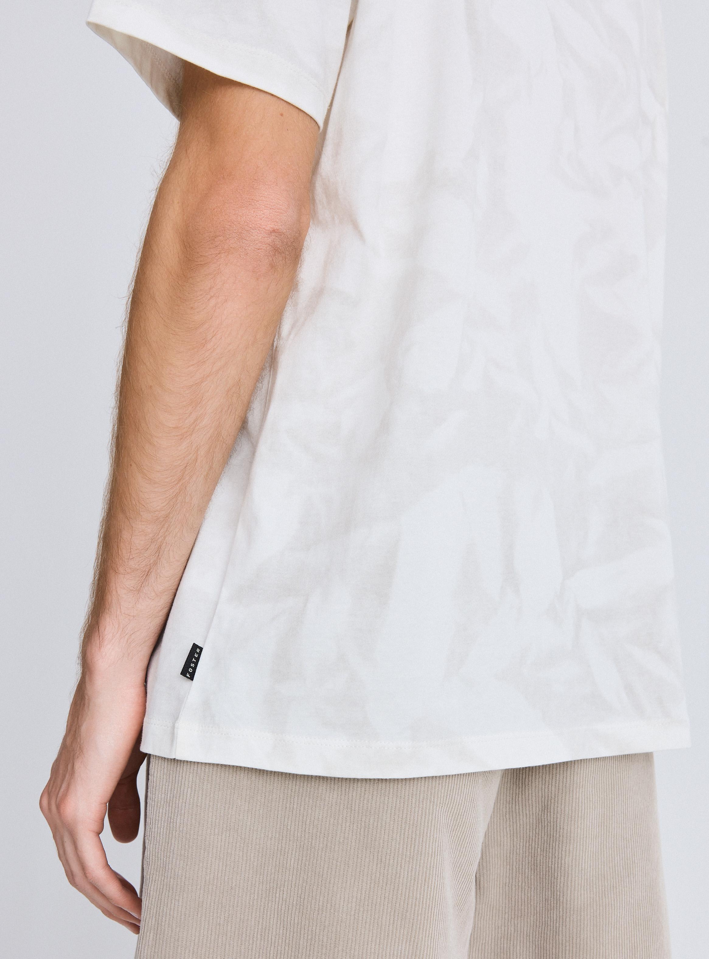 Polera Cuello Polo Manga Corta Estampada-3