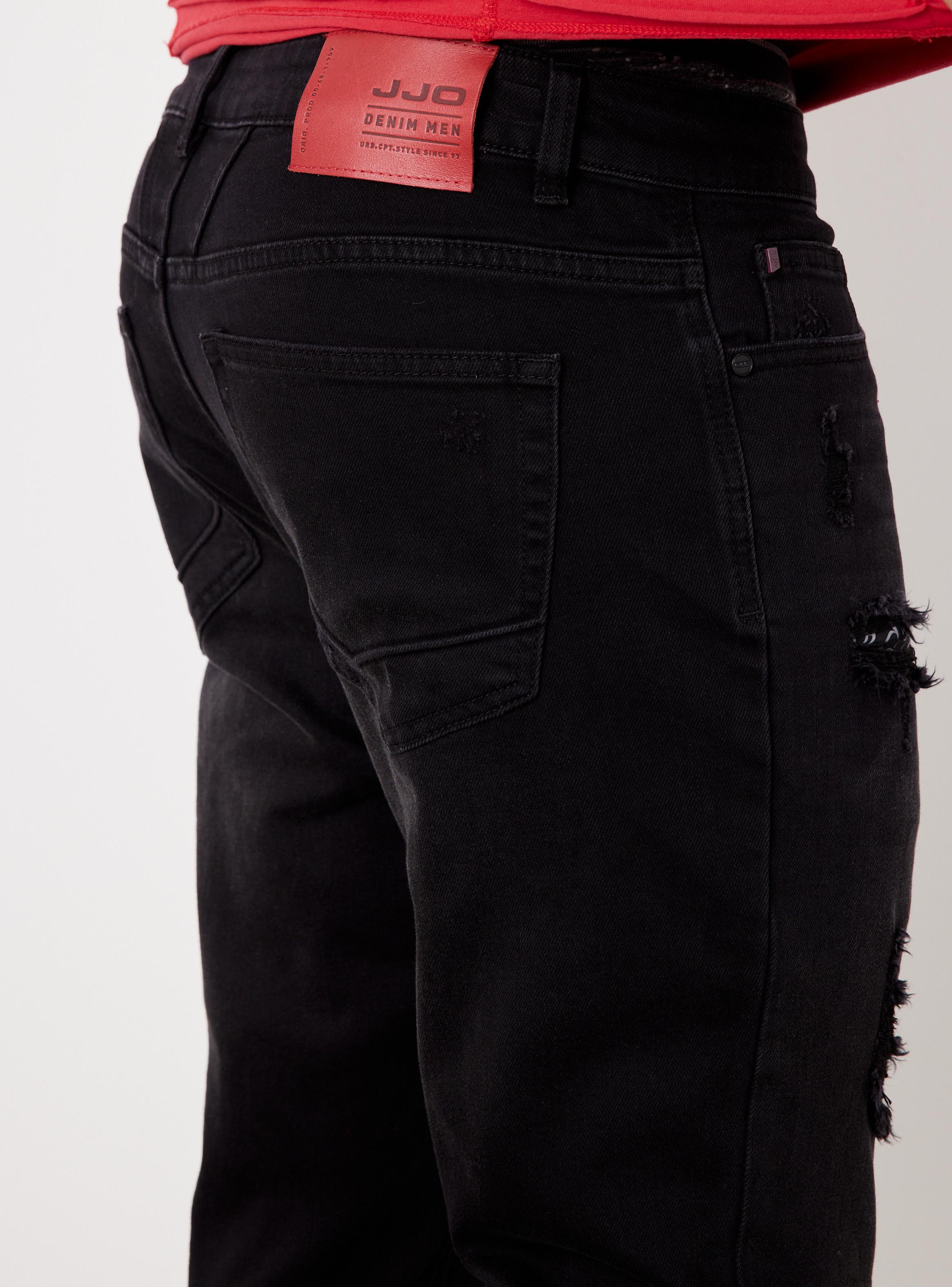 Jeans Tapered Destroyer con Parche-3