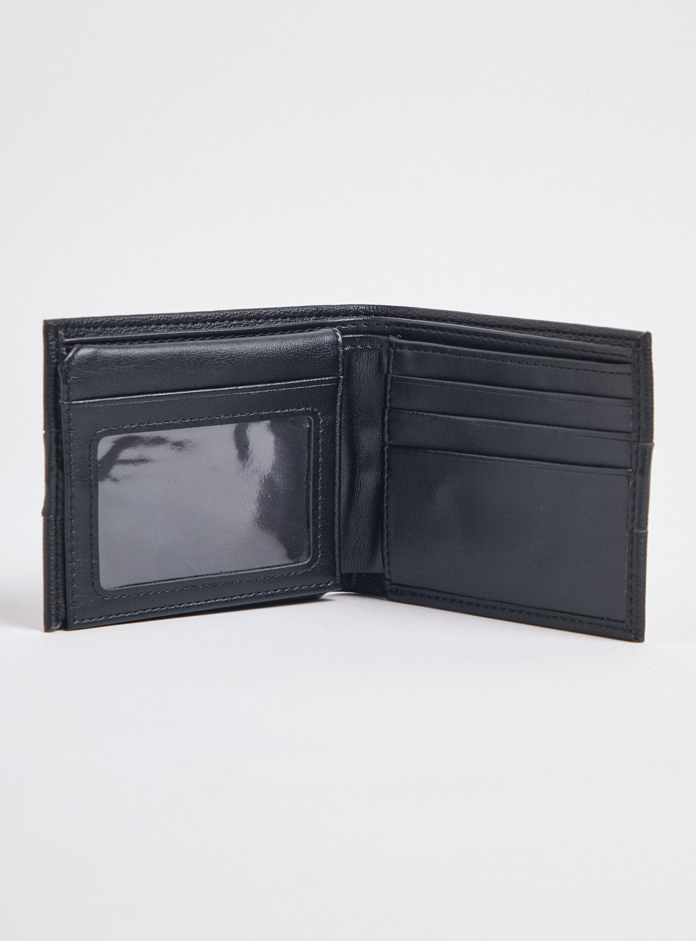 Billetera Simil Cuero Franja Central-2