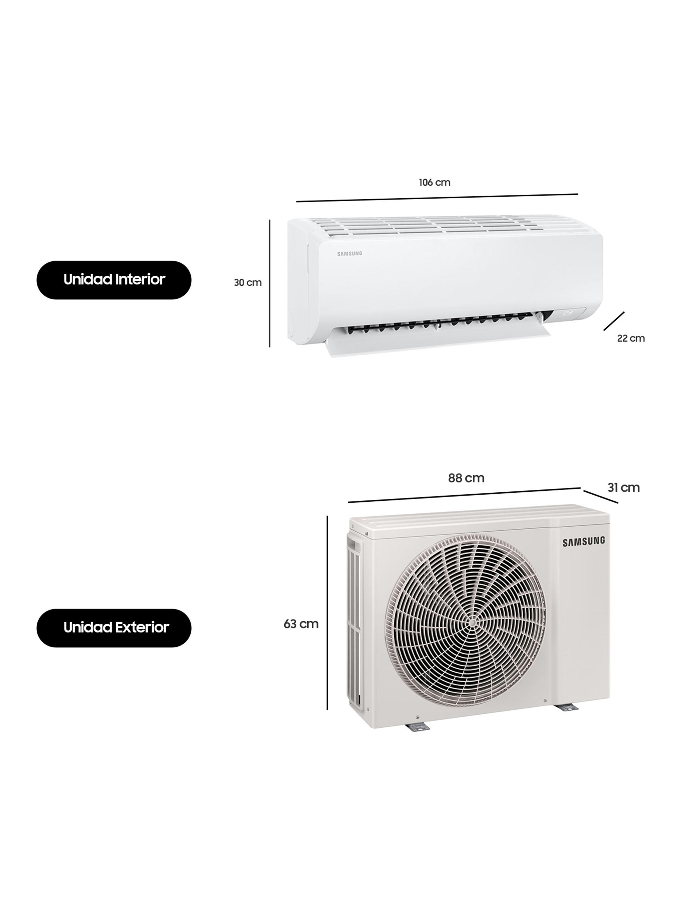 Aire Acondicionado Split Muro Wind Inverter 24000 BTU AR50F24C1FH/ZS-1