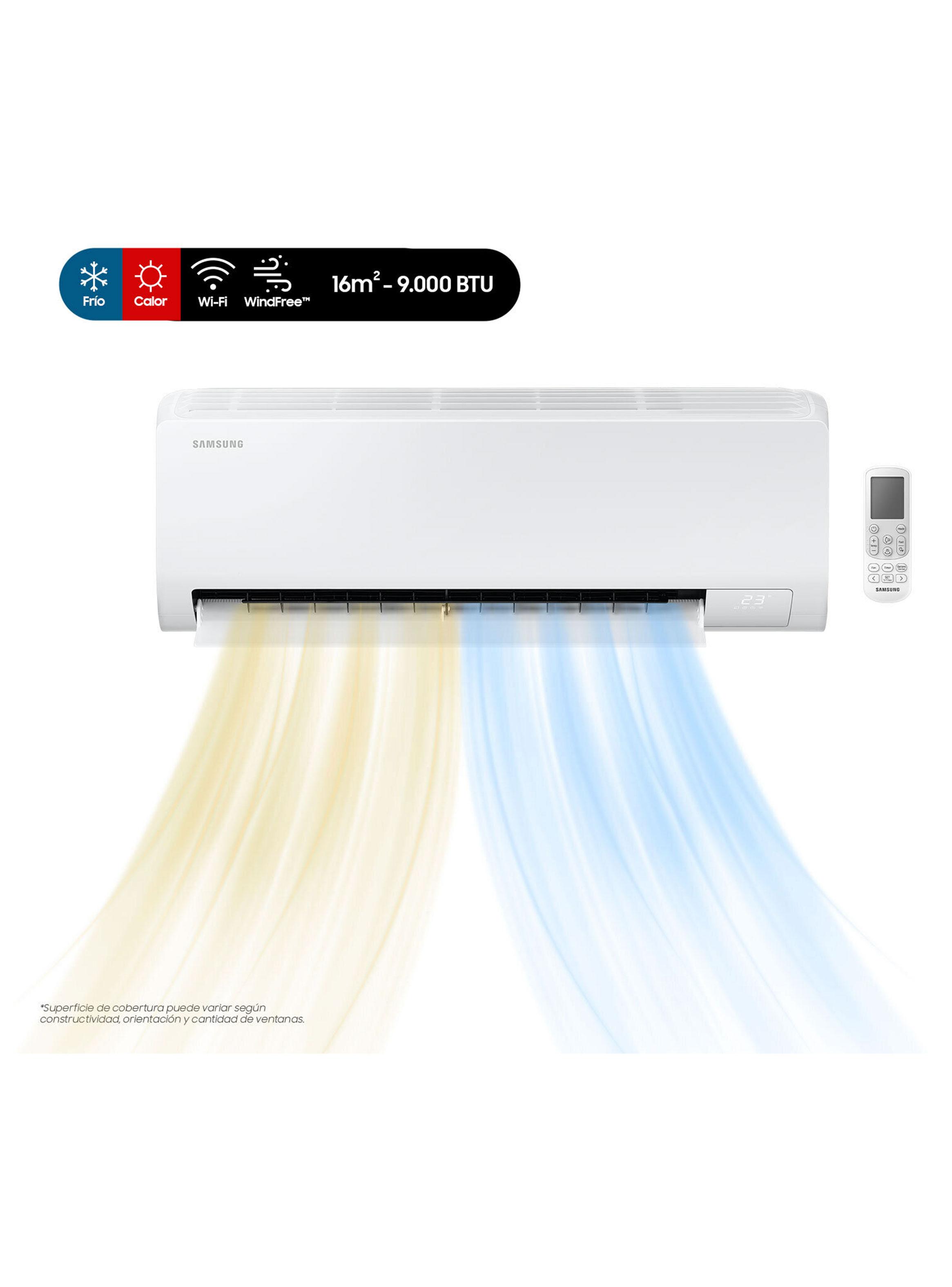 Aire Acondicionado Split Muro Wind Free Inverter 9000 BTU-2