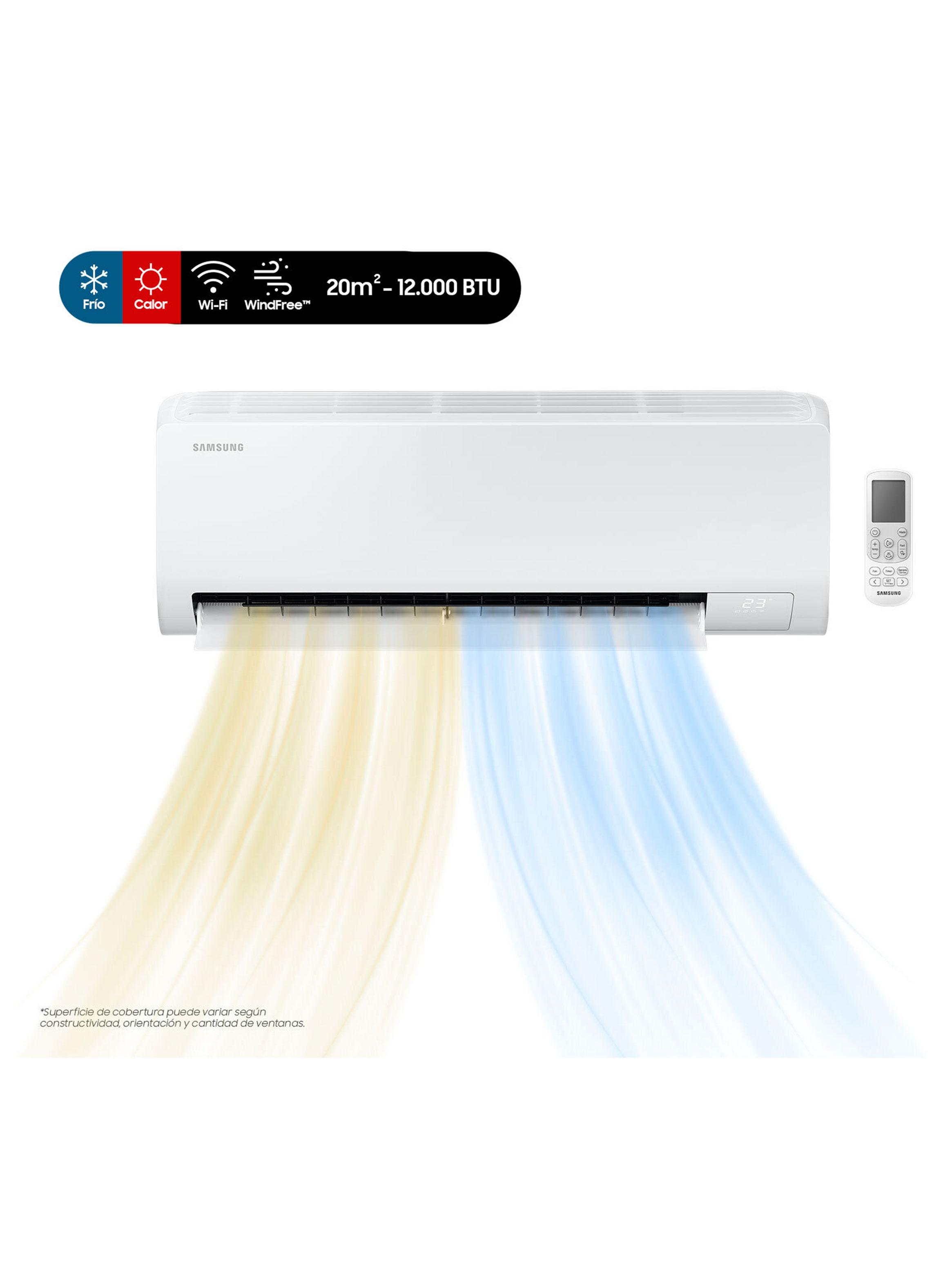 Aire Acondicionado Split Muro Wind Free Inverter 12000 BTU-2