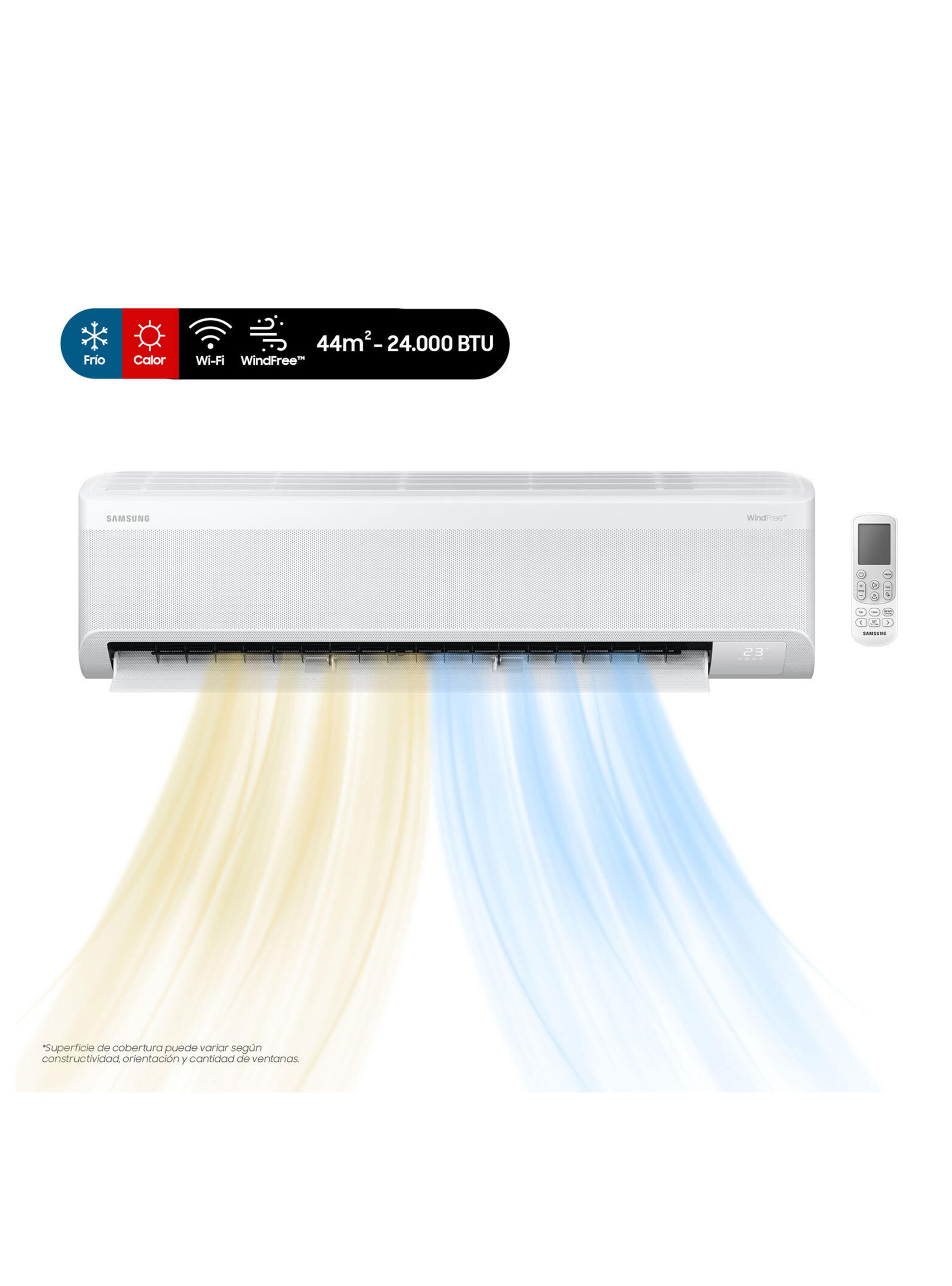 Aire Acondicionado Split Muro Wind Free Inverter 24000 BTU AR70F24C1DW/ZS-0