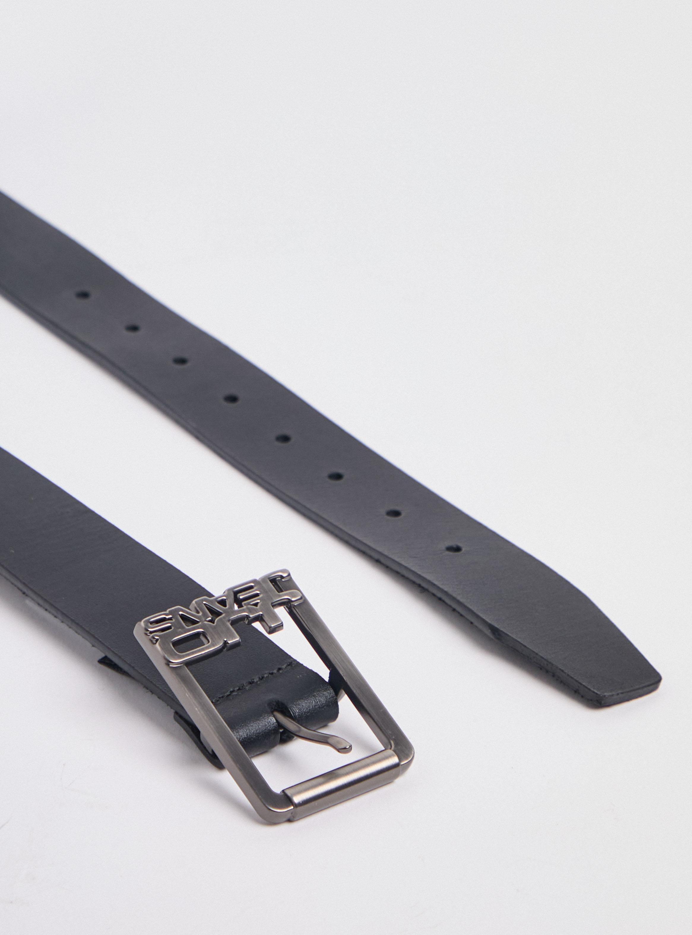 Cinturón Cuero Hebilla Logo Calado-2