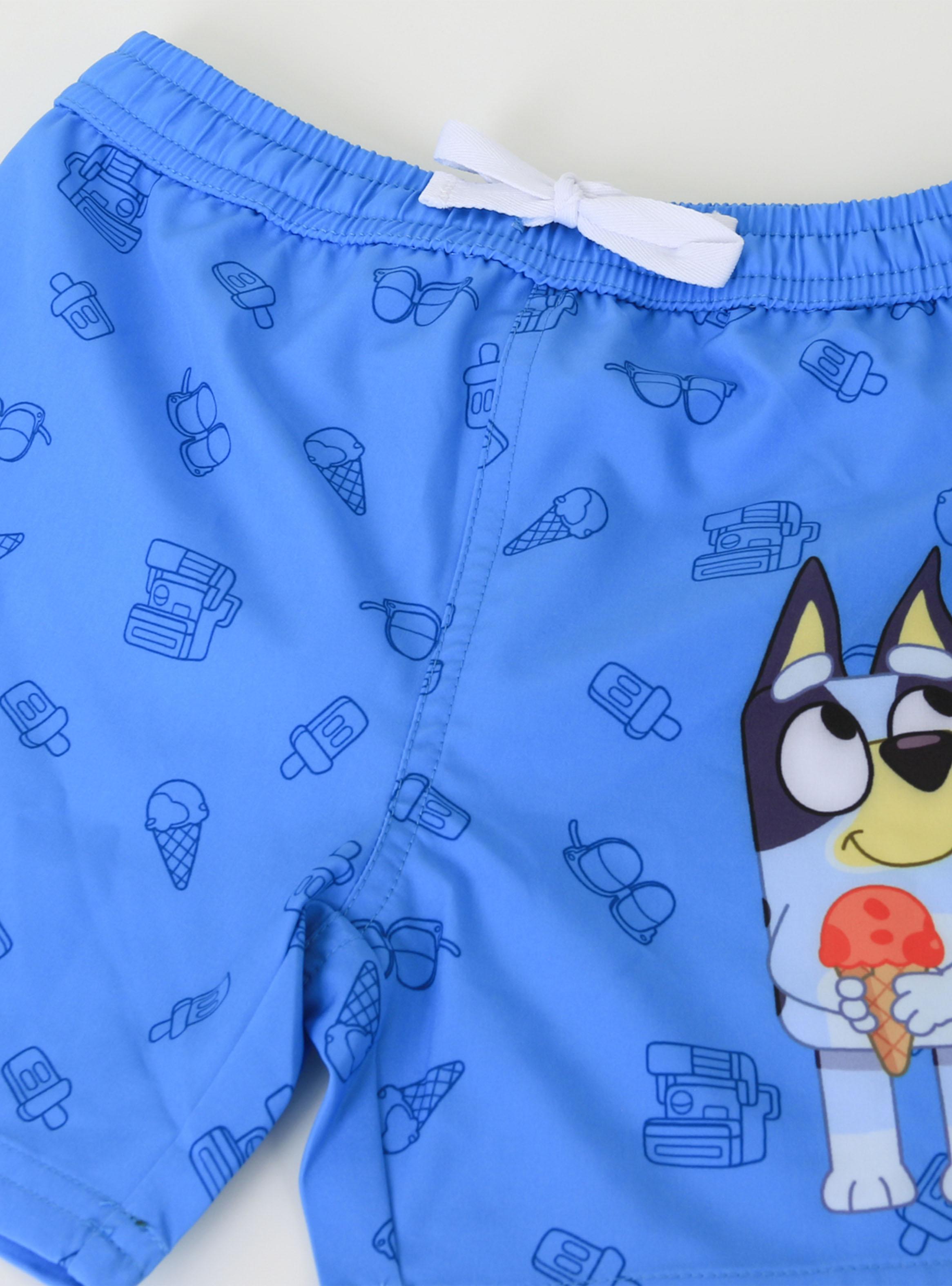 Traje de Baño Toddlero Bluey con Helado-2