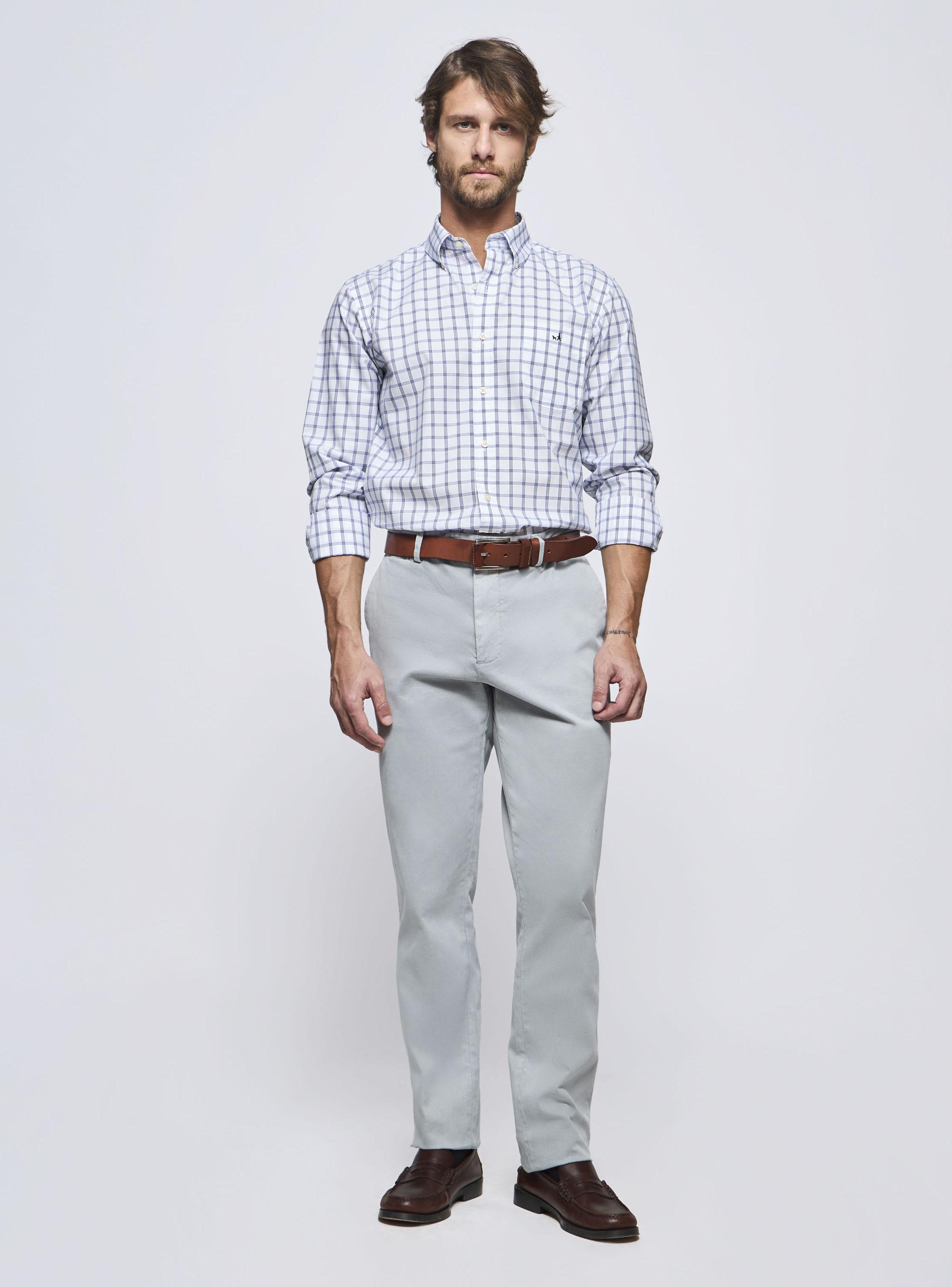 Camisa Estampada Cuadro-3