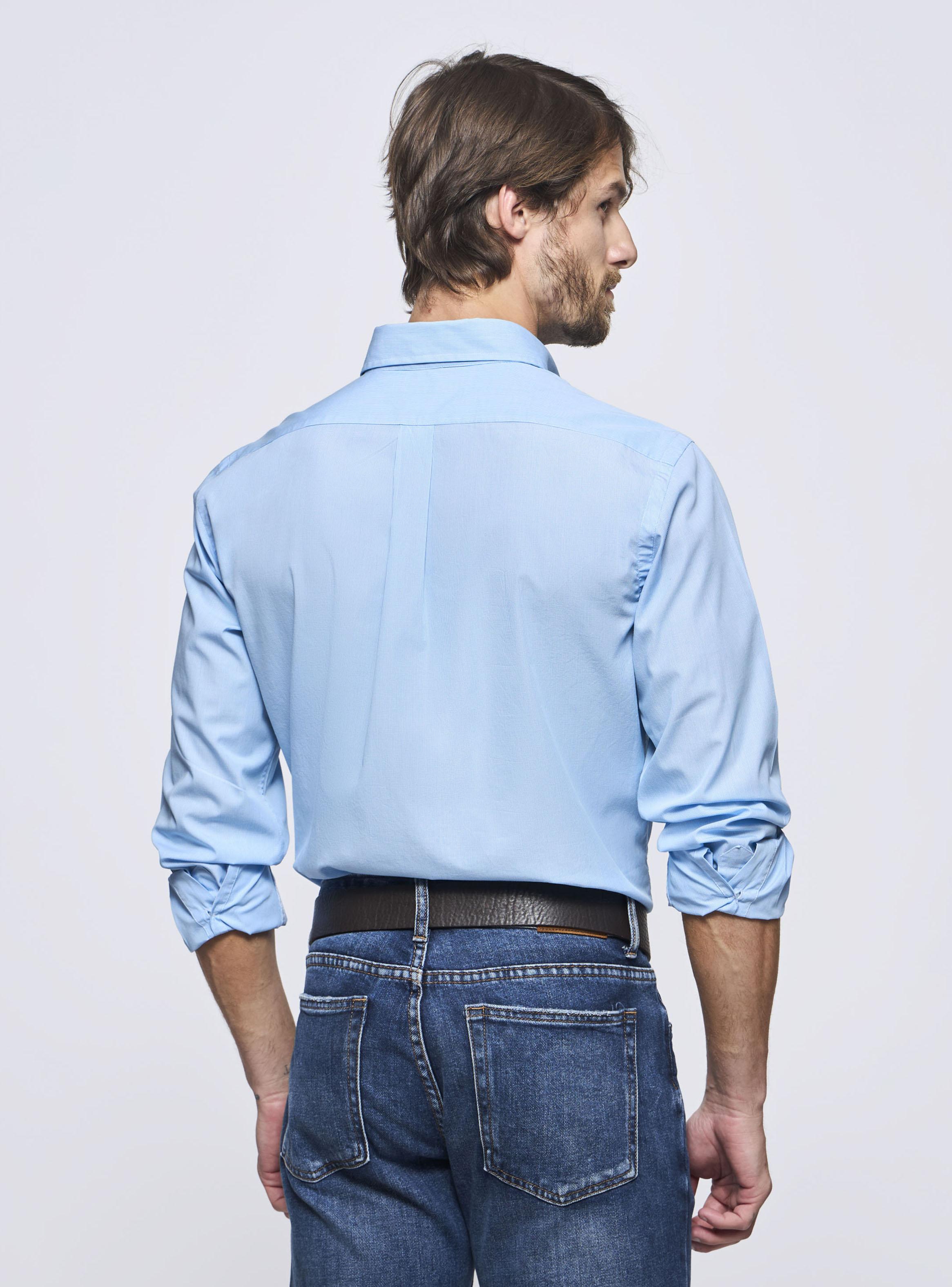 Camisa Manga Larga Cuadro Regular-1