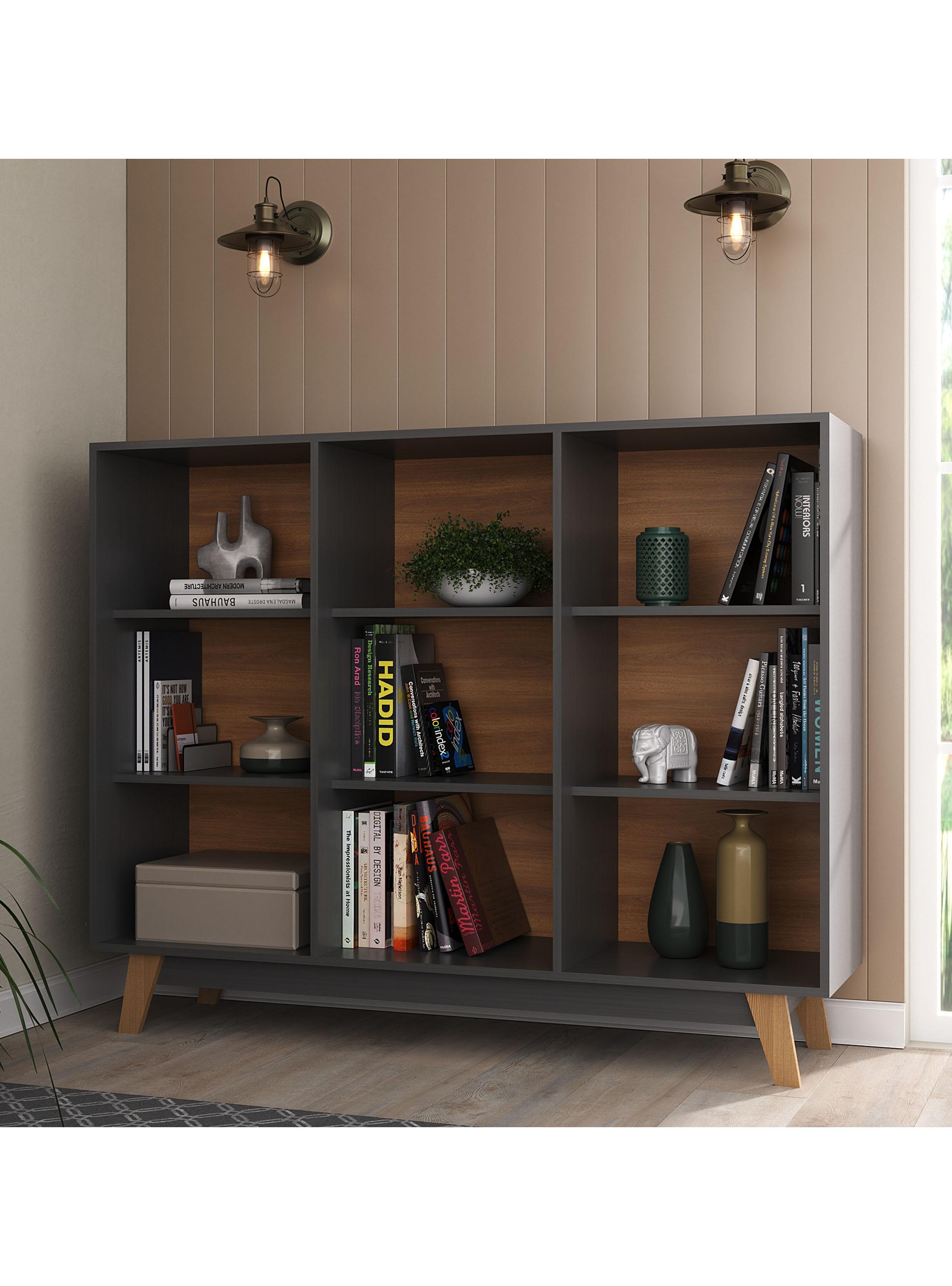 Librero Dina 135x39x5 cm-3