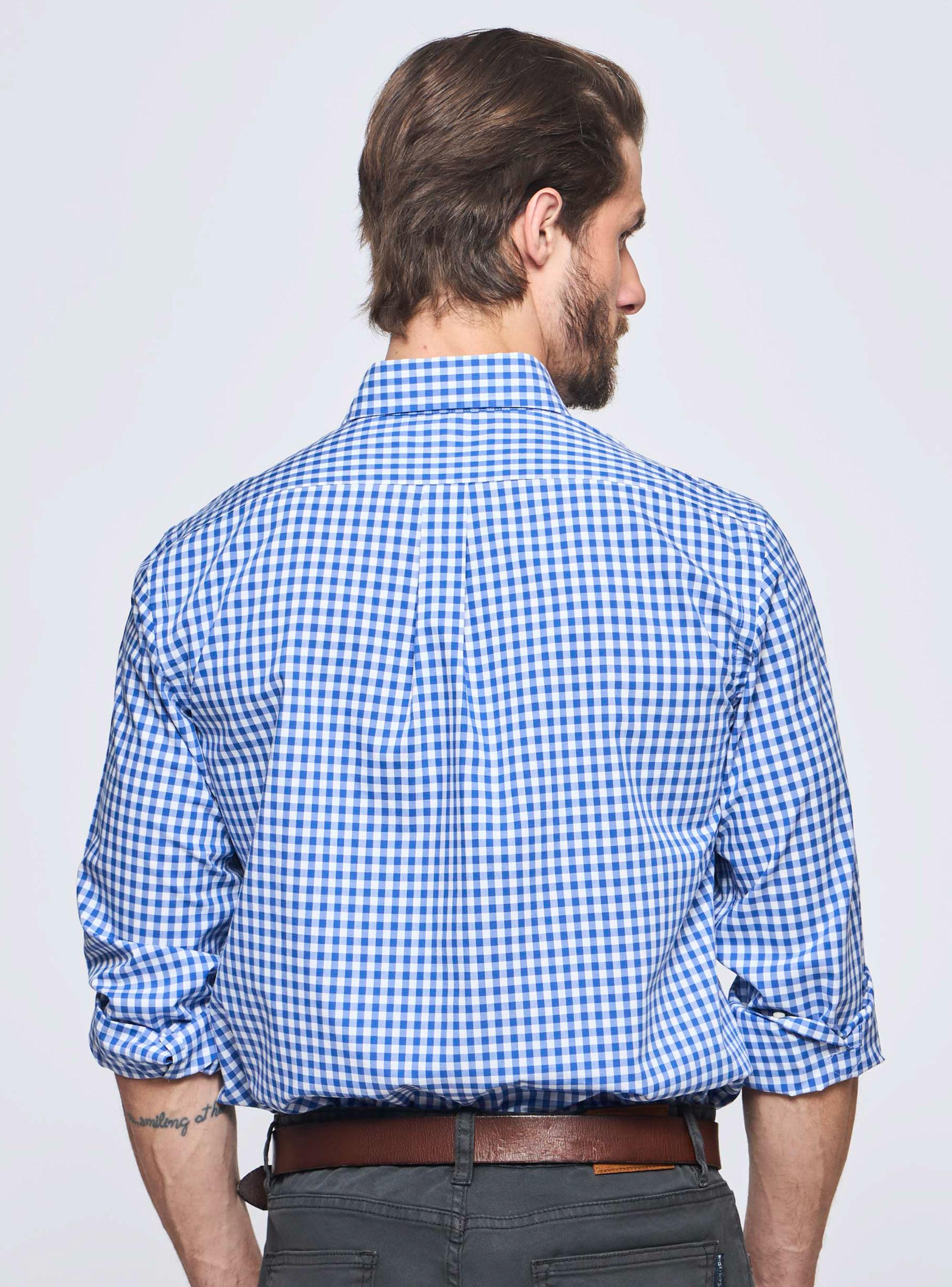 Camisa Estampado a Cuadros Weekend-1