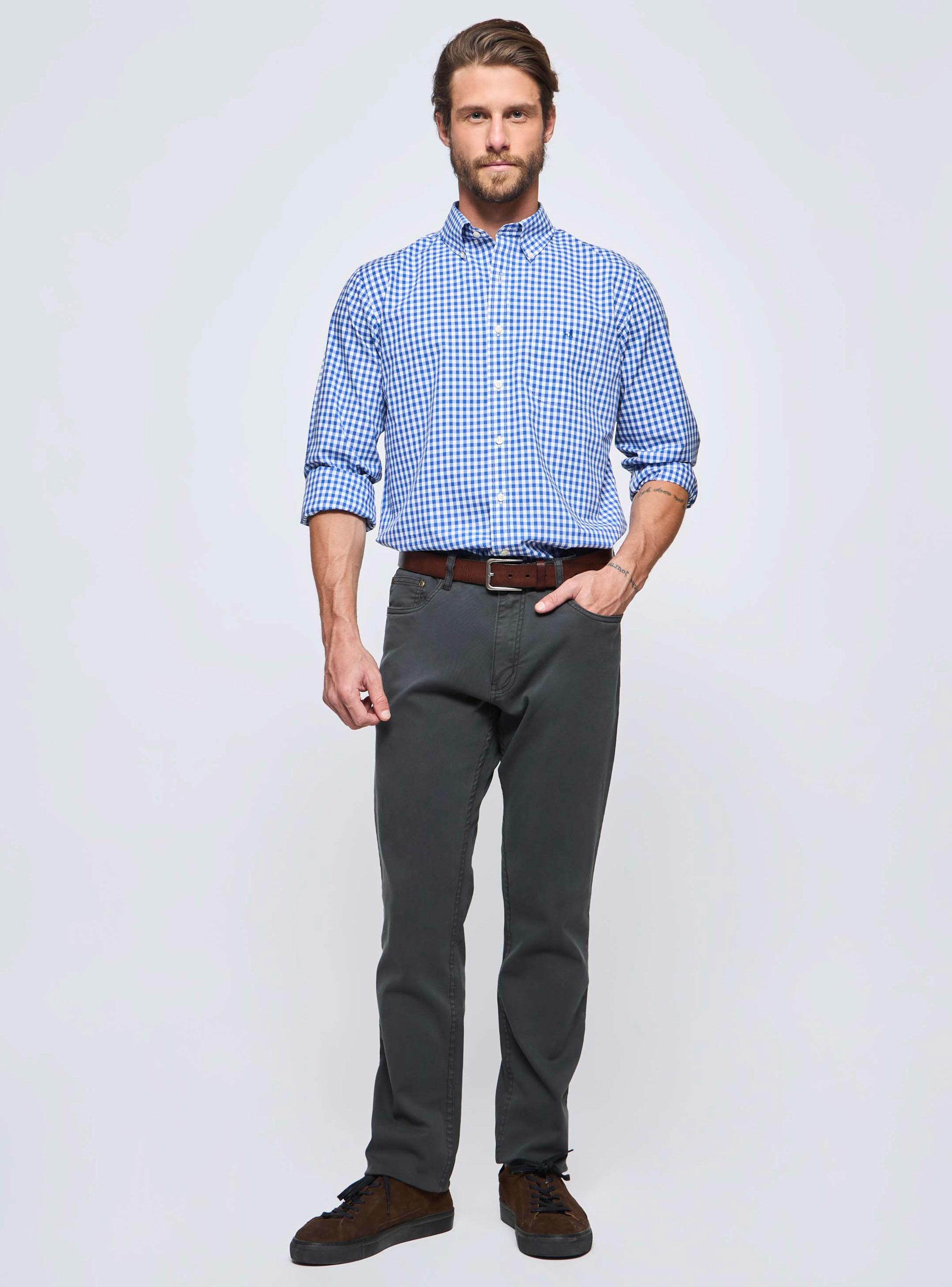 Camisa Estampado a Cuadros Weekend-3