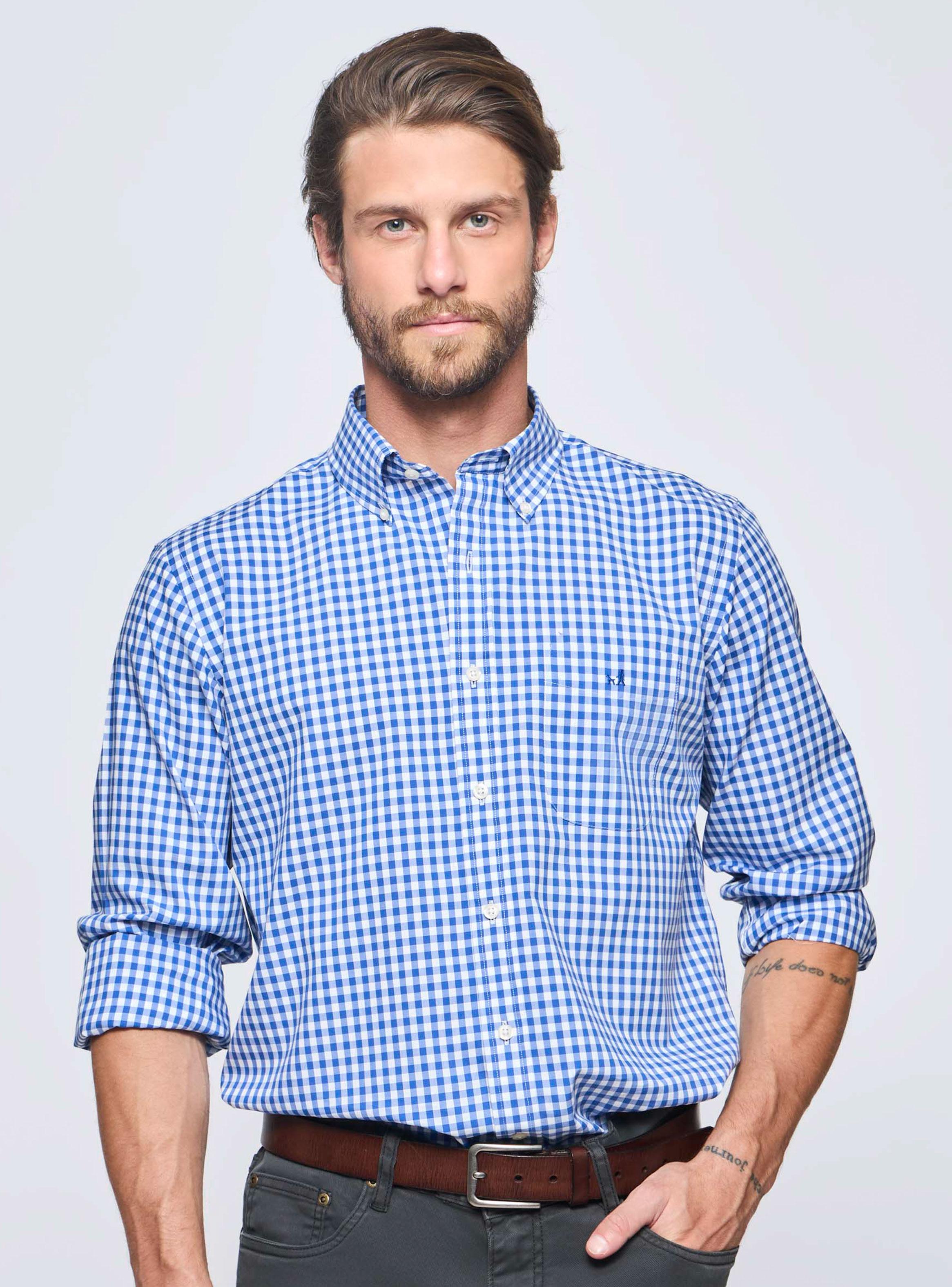 Camisa Estampado a Cuadros Weekend-0