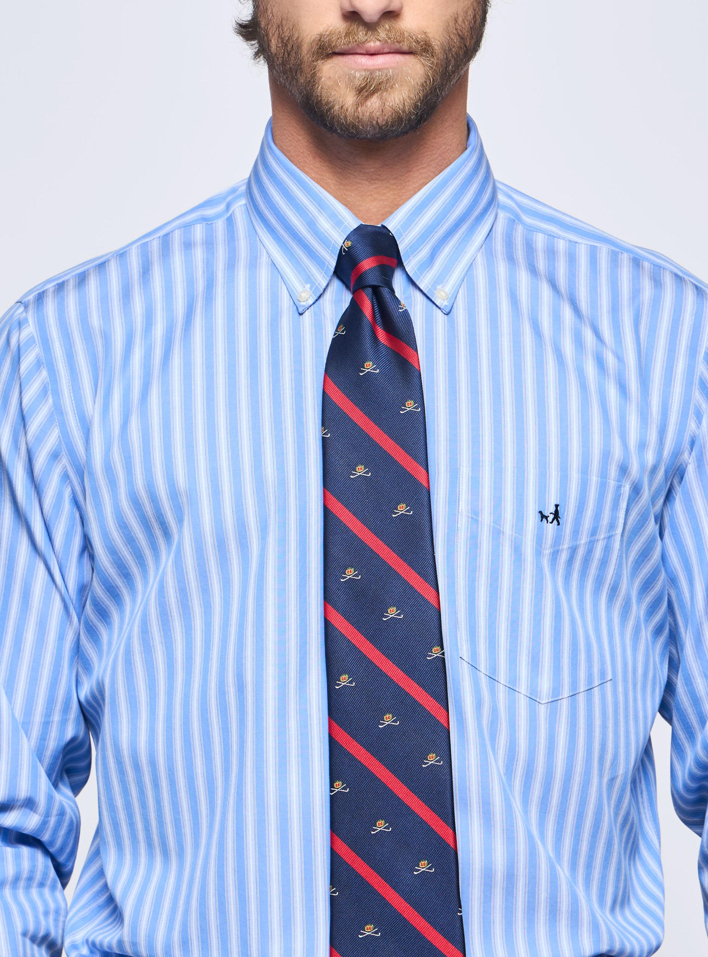 Camisa Vestir Algodón Manga Larga-2
