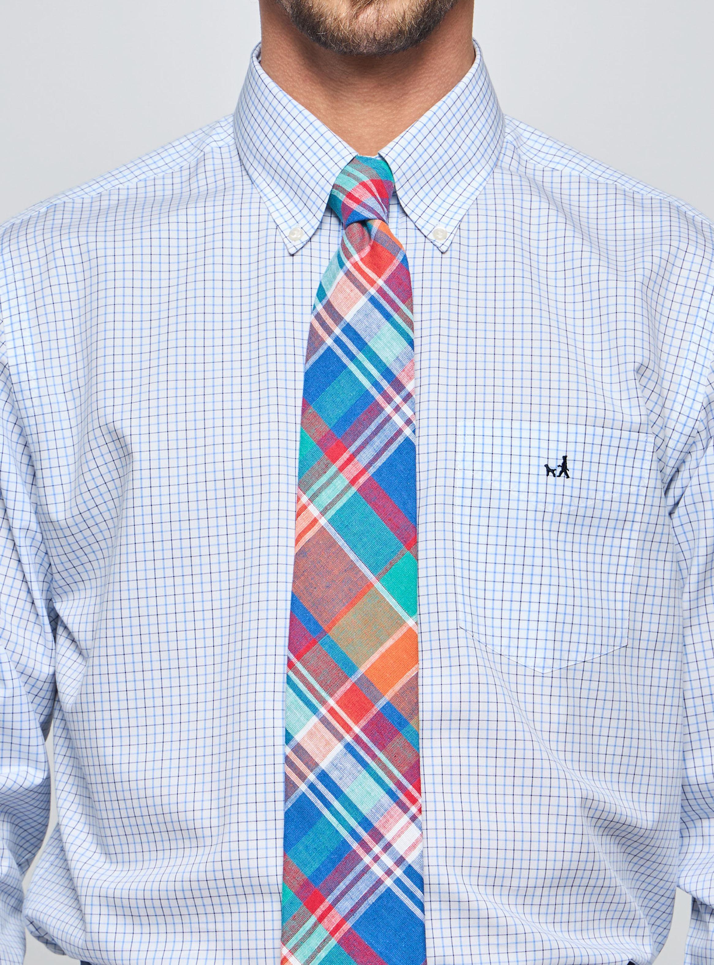 Camisa Vestir Abotonada Algodón-2
