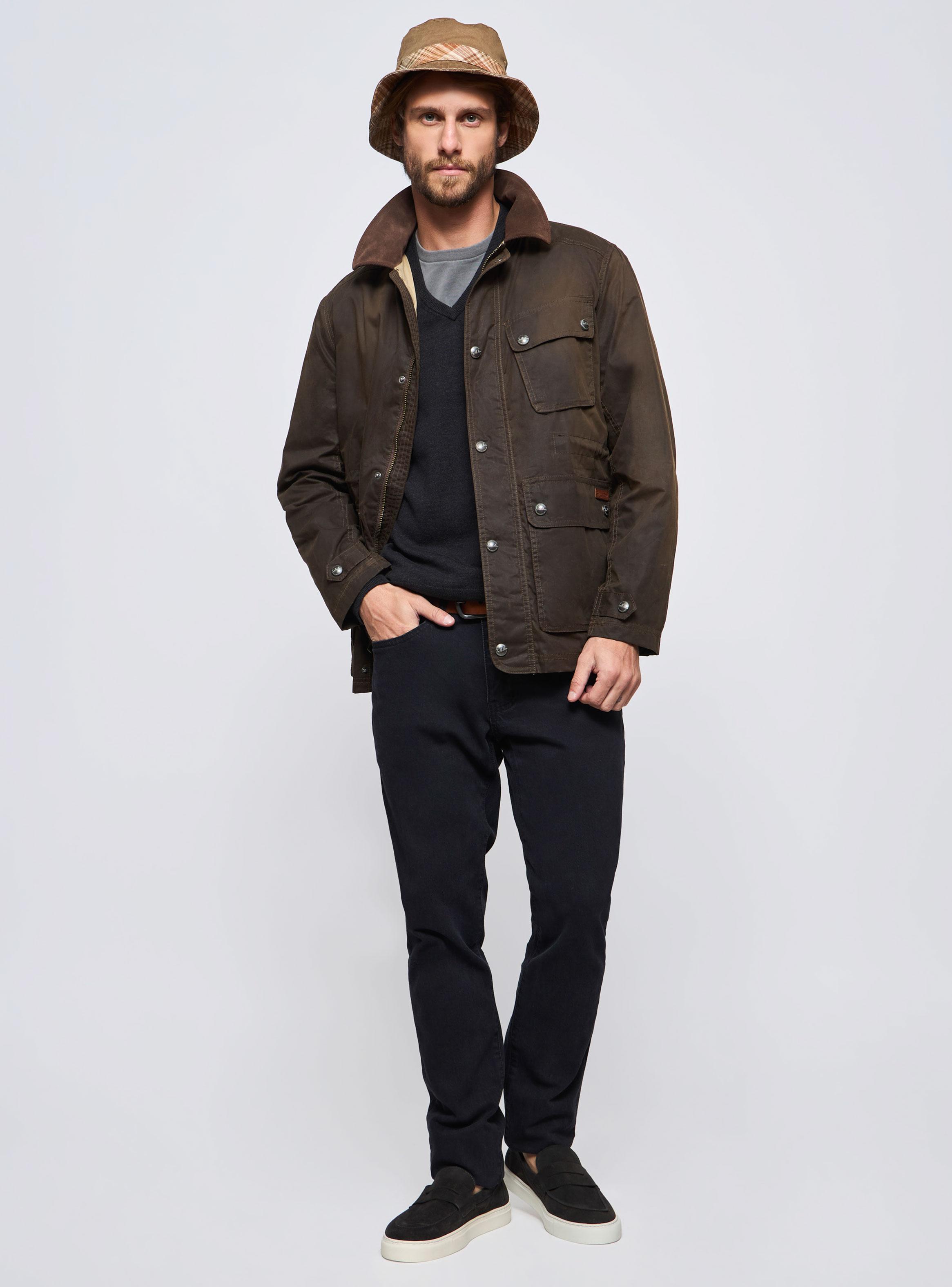 Chaqueta Wax  Row Casaca-3