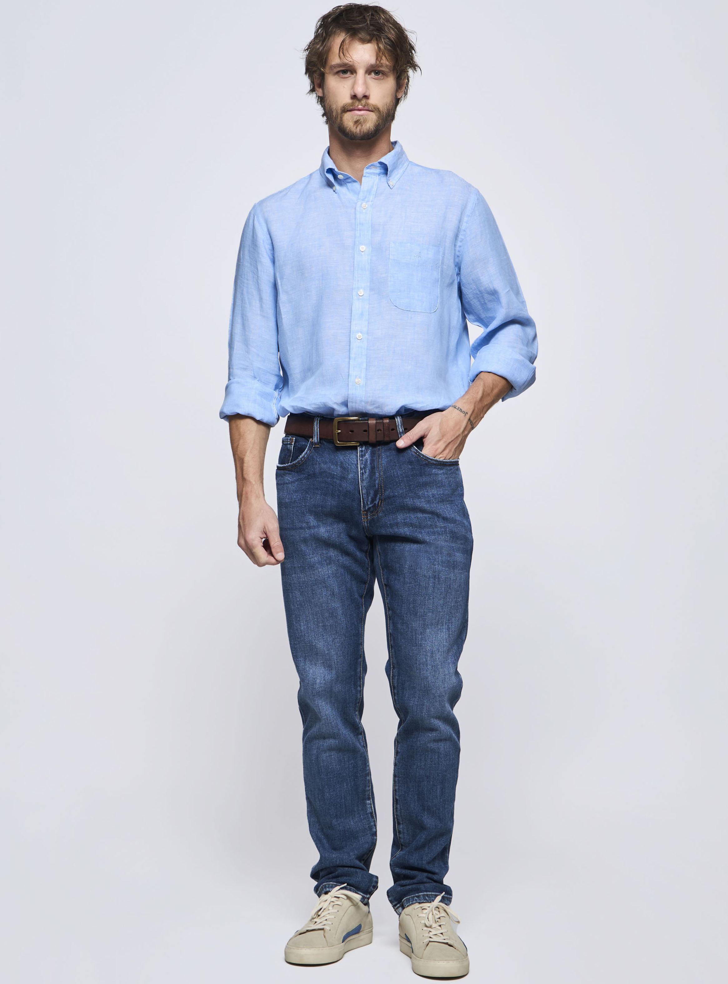Jeans Regular Fit Cierre-3