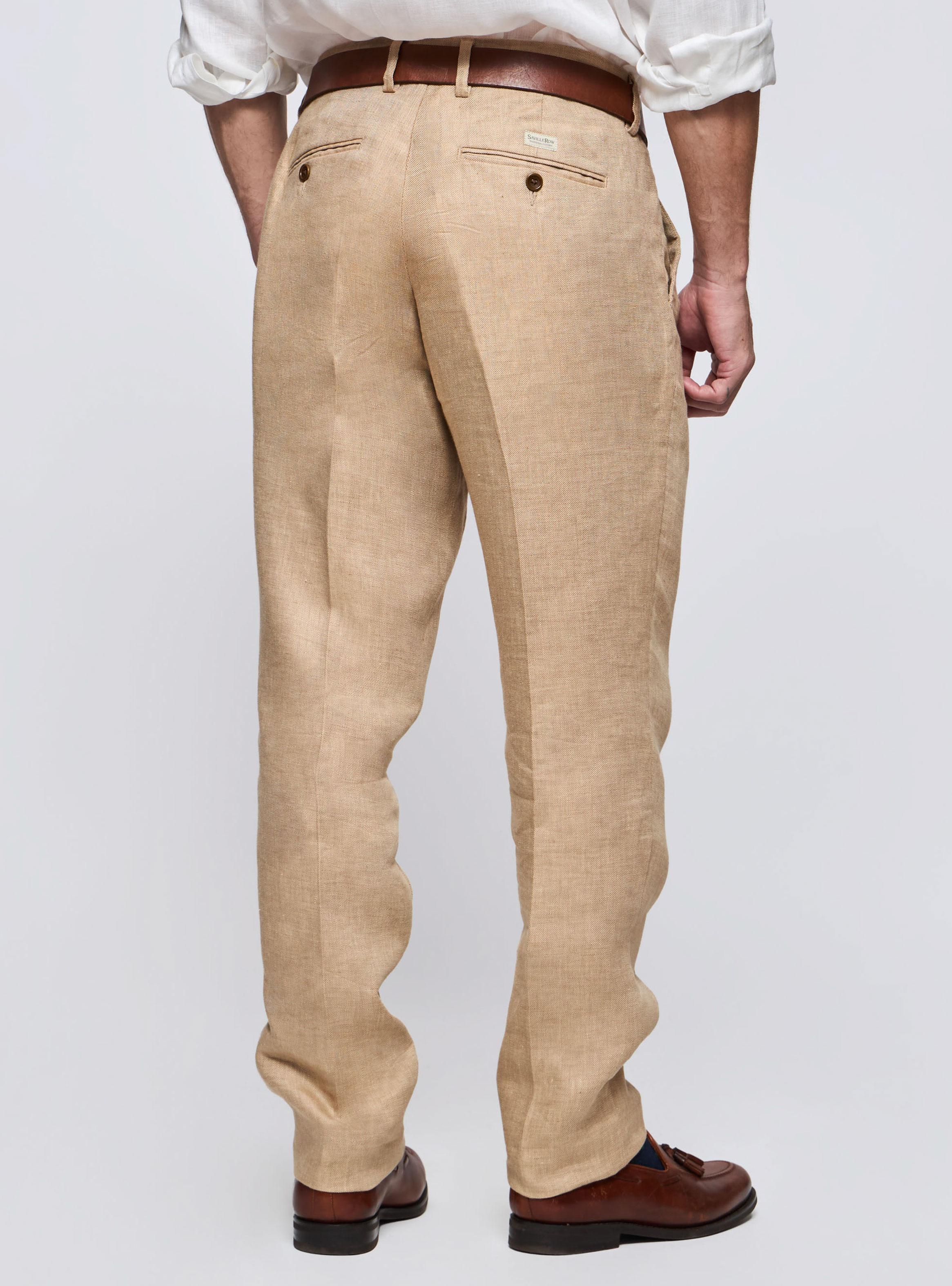 Pantalón Lino Modelo Danddy Regular-1