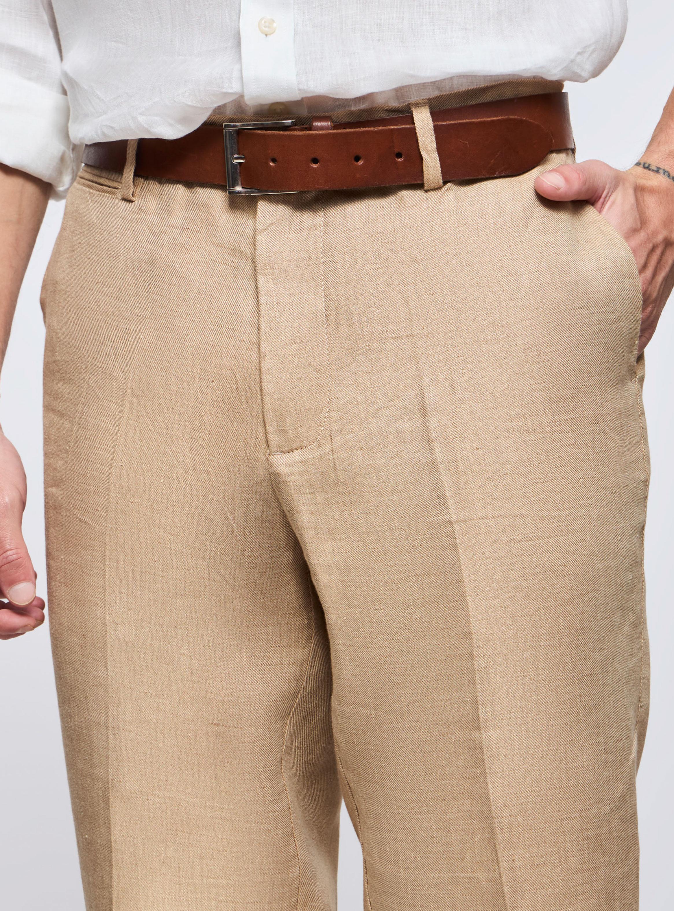 Pantalón Lino Modelo Danddy Regular-2